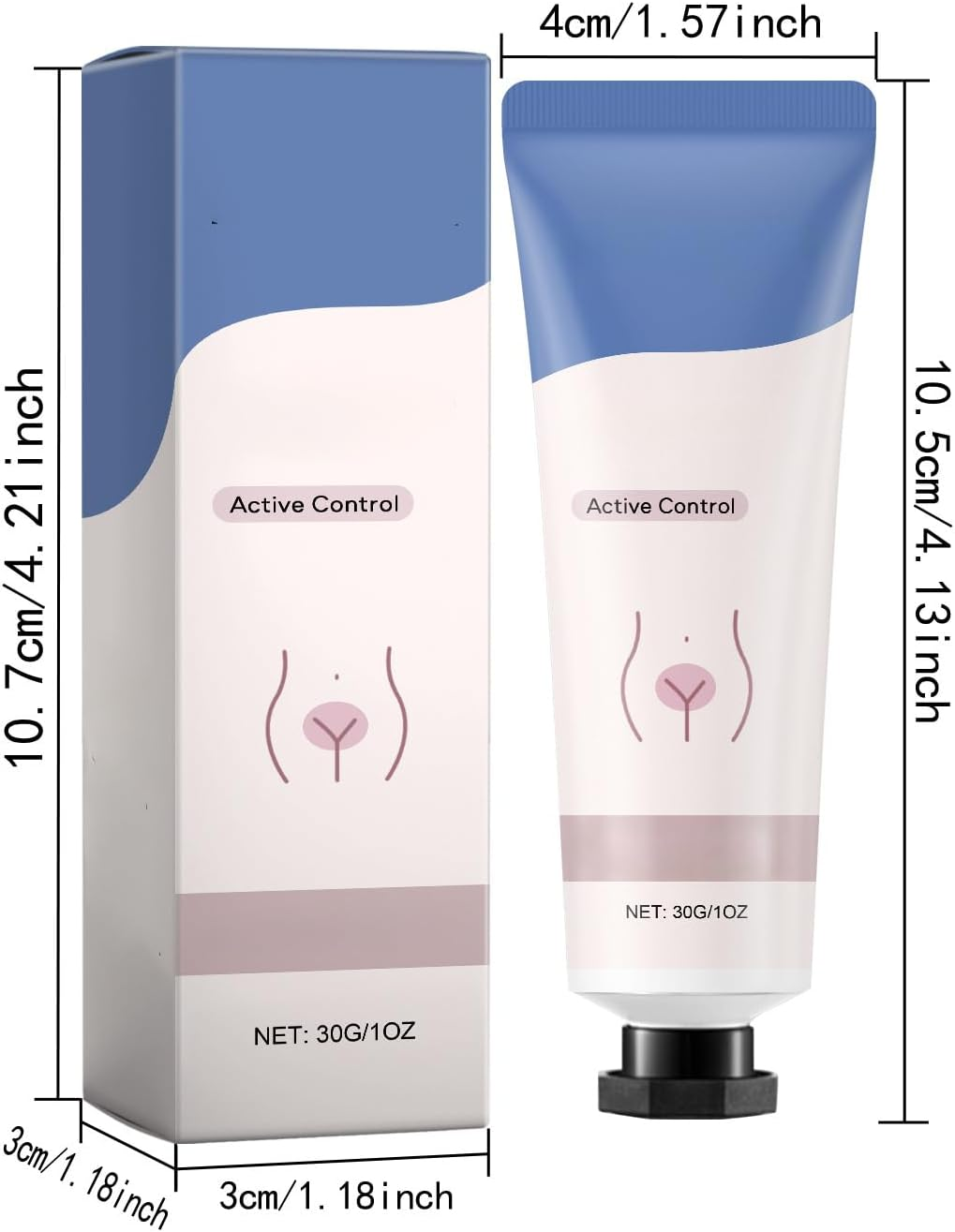 Vivadex Cream for Incontinence,Body Creams for Women,Incontinence Active Control Decreases Leaks,Non-Greasy Deep Hydrating Moisturizer, Night/Post-Shower/Daily Use, 30G (1Pcs)