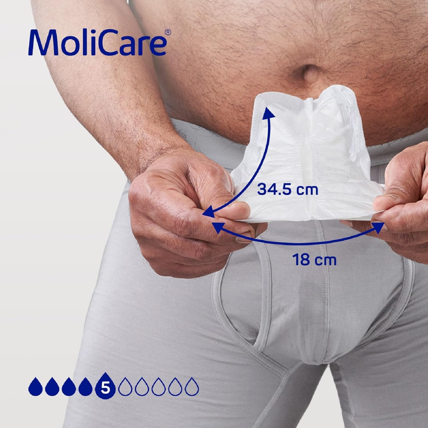 Molicare&reg; Premium Men Pads (5 Drops) image number 2