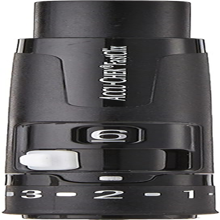 Accu-Chek Fastclix Lancing Device Kit, Black, 7522851172