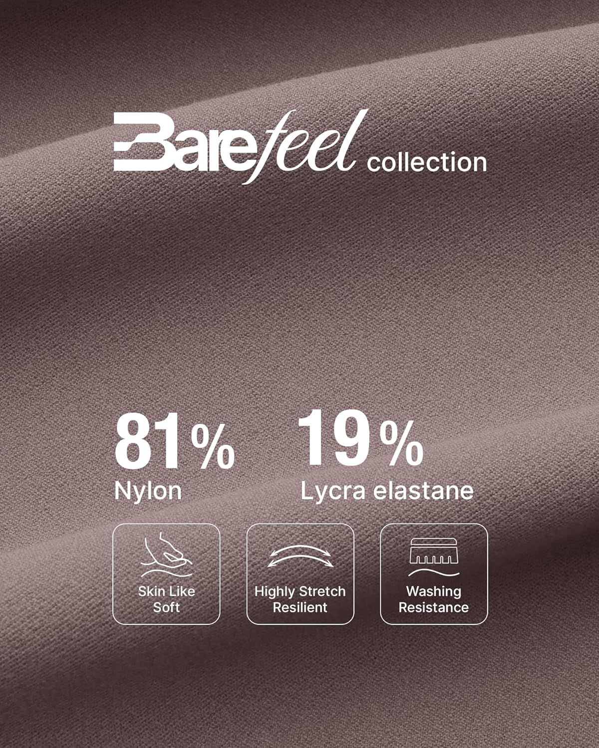 G4Free Barefeel Maternity Leggings with Pockets over the Belly Stretchy Workout Yoga Pregnancy Pants image number 5