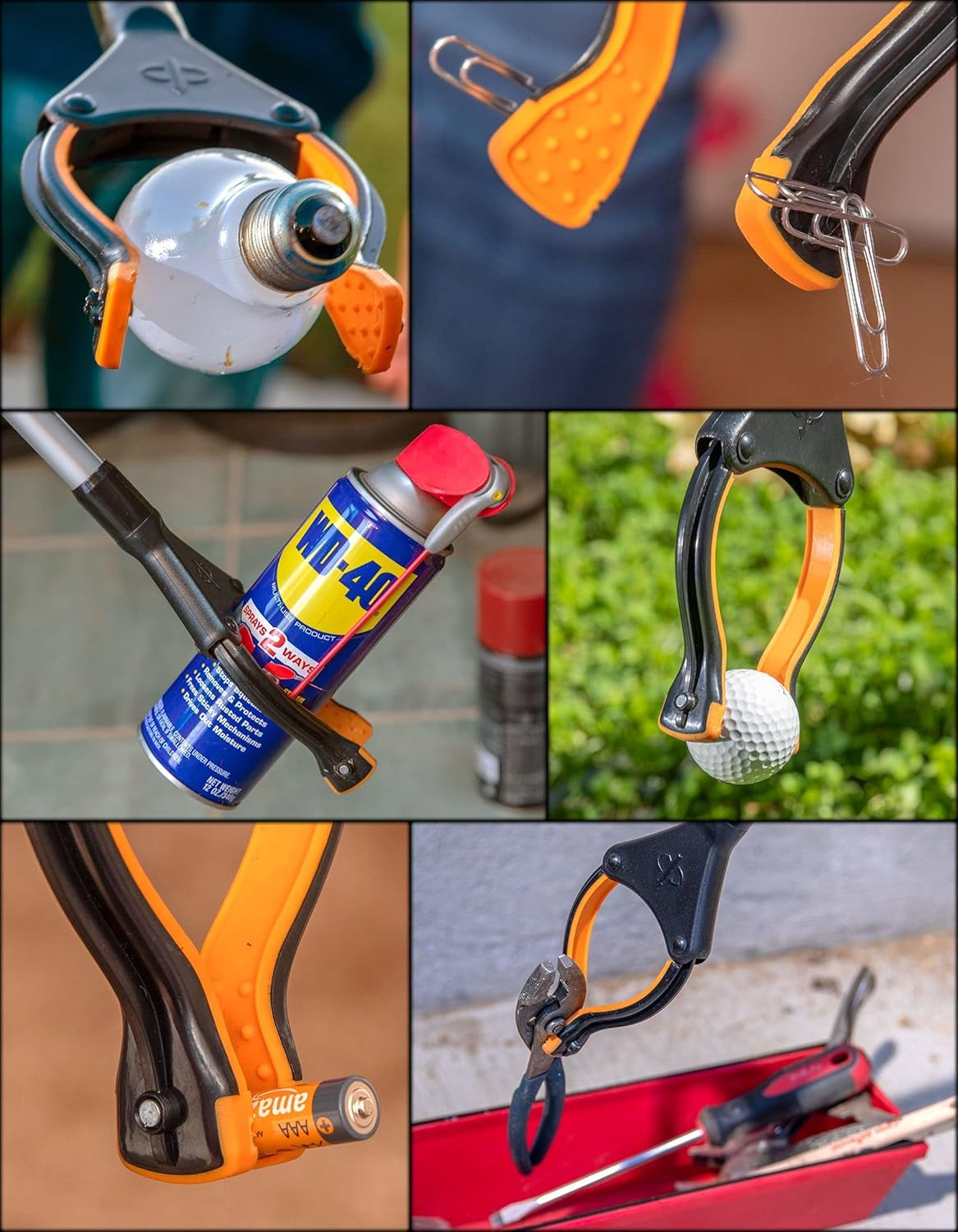 EZPIK Classic 100 Cm Flexible Folding Grabber Tool for Elderly + Magnets, Reacher for Disabled & Seniors Heavy Duty Rotating Grippers for Reaching Underneath, Trash Grabbers & Pickers for Mobility image number 4