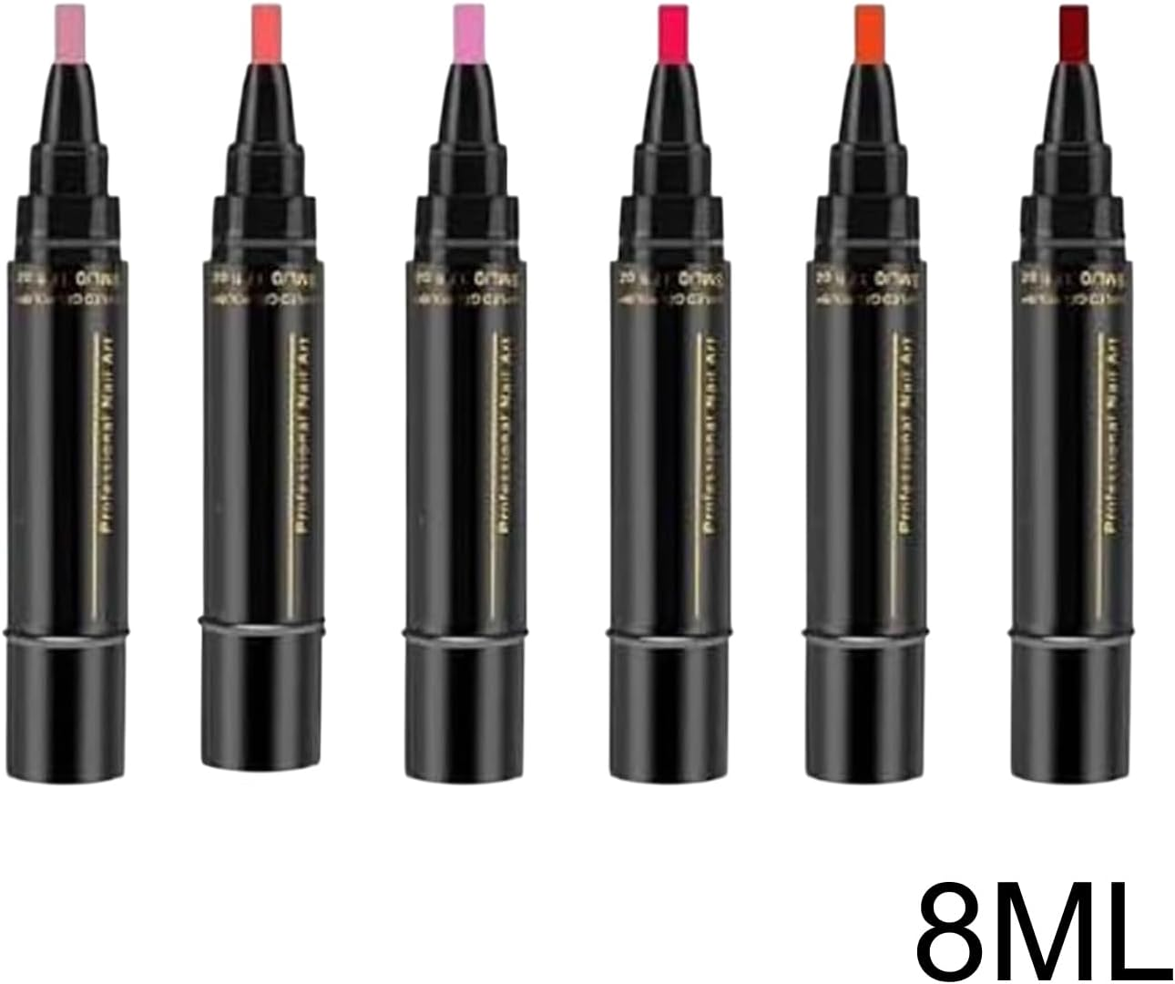 Gel Nail Polish Set | Quick-Dry Nail Polish Painting Kit 6 Colors,No UV Gel Nail Polish Painting Supplies Manicurist Assistant image number 3