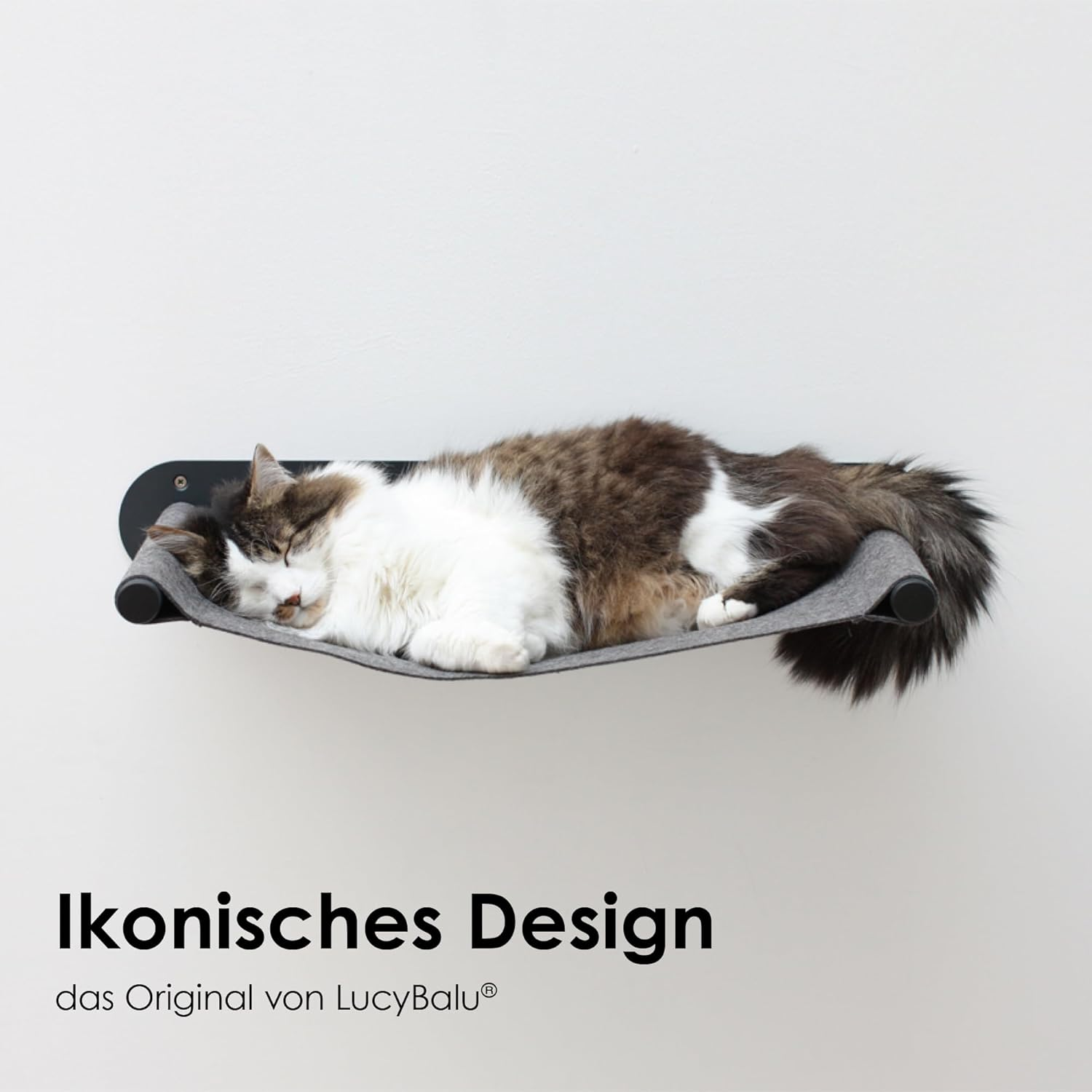 Lucybalu Hammock for Cats I Swing - the Original 65 X 10 X 35 Cm I White, Anthracite and Special Edition image number 4