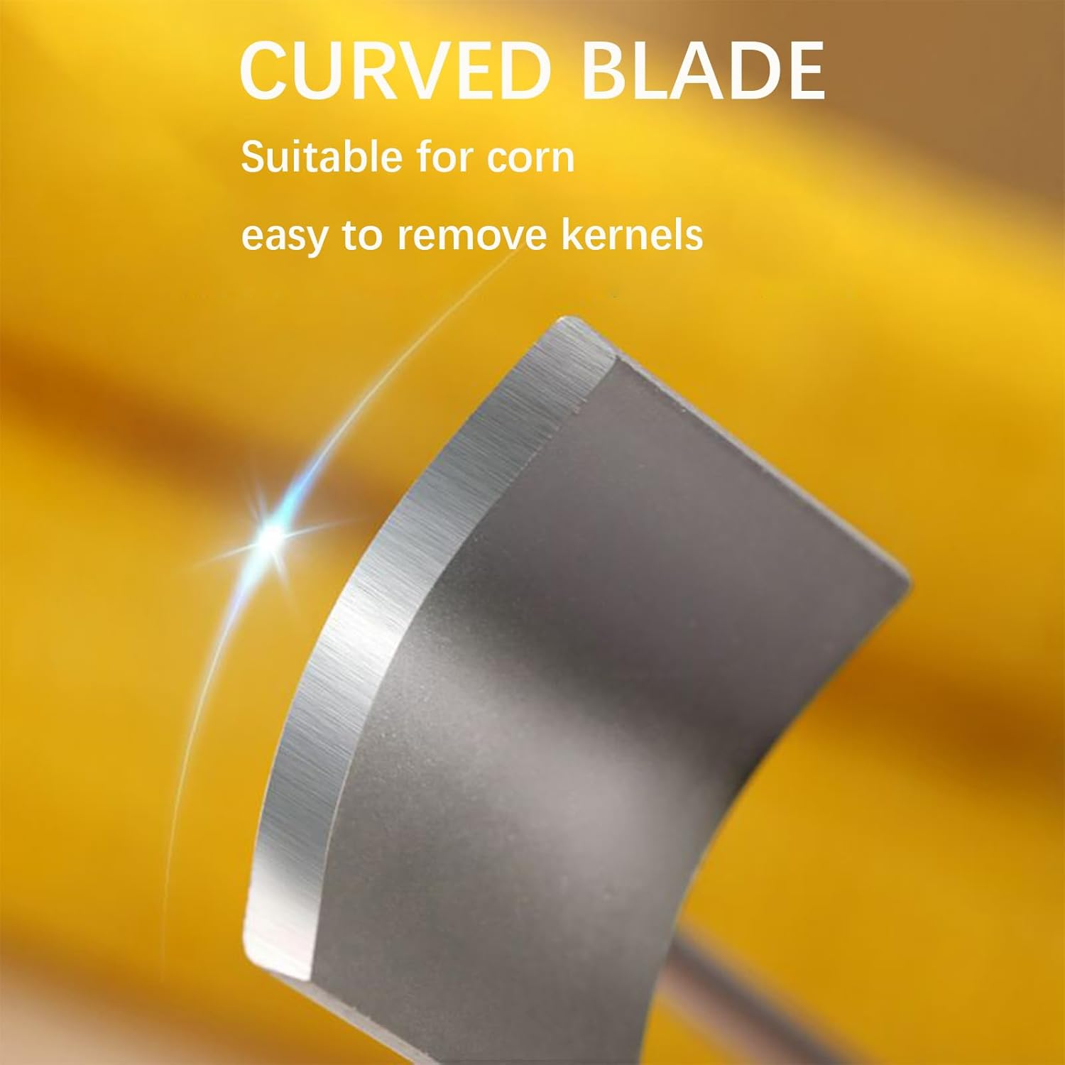 Corn Peeler,Stainless Steel Corn Stripping Tool Ergonomic Corn Remover Kitchen Gadget Quickly Remove Corn Kernels from Corn,Peelers for Kitchen image number 5