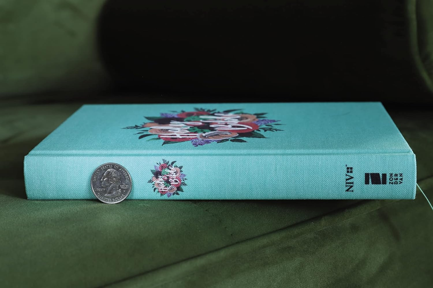 NIV Bible for Teens Thinline Red Letter Edition [Floral] image number 2