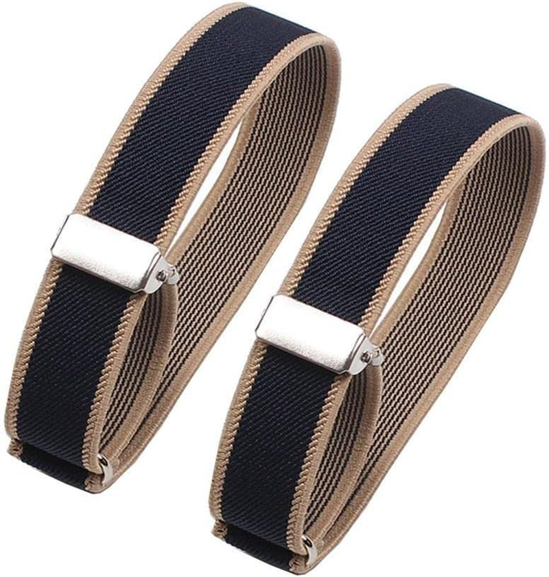 Elastic Adjustable Armbands Anti-Slip Shirt Sleeve Holders Arm Shirt Garters Hold up Sports Armband Strap for Women and Men, 1/3/4 Pairs