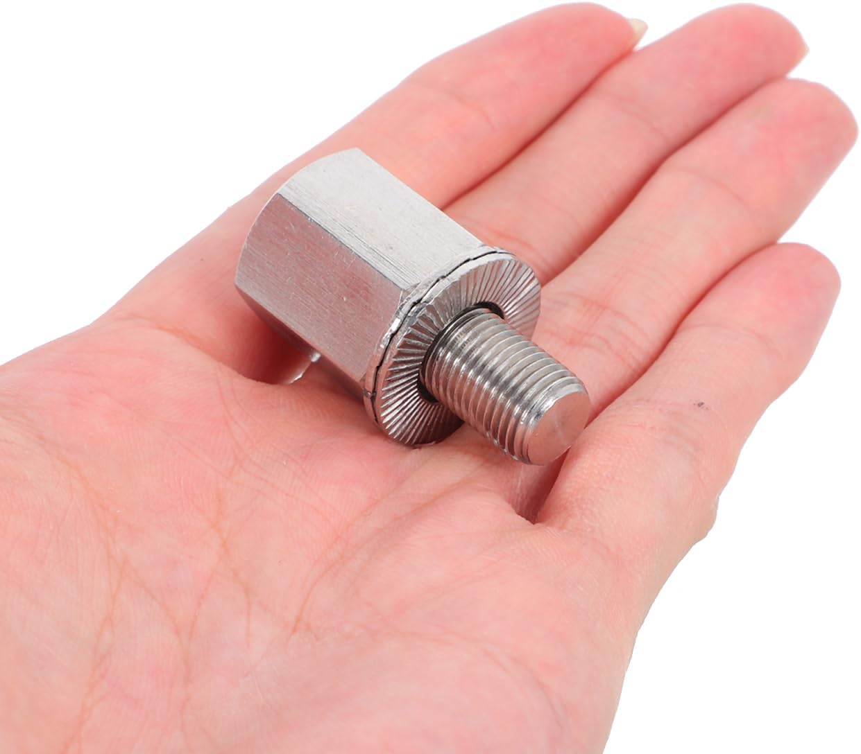 POPETPOP Bike Trailer Hitch Coupler Bicycle Trailer Attachment Adapter Heavy-Duty Extension Screw for Family Outdoor Pets Boy Girl