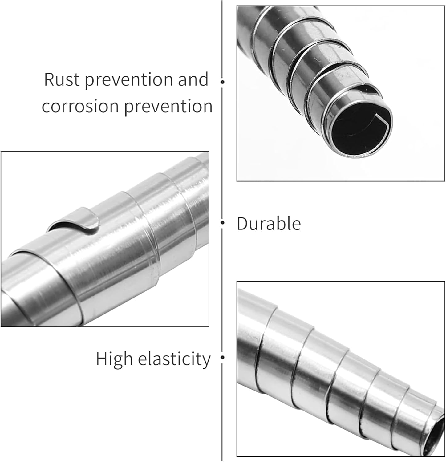 2 Pack Pruner Replacement Springs&ndash;Stainless Steel 5.8Cm Trimming Scissors Spring for Garden Shears,Bypass Pruners image number 6