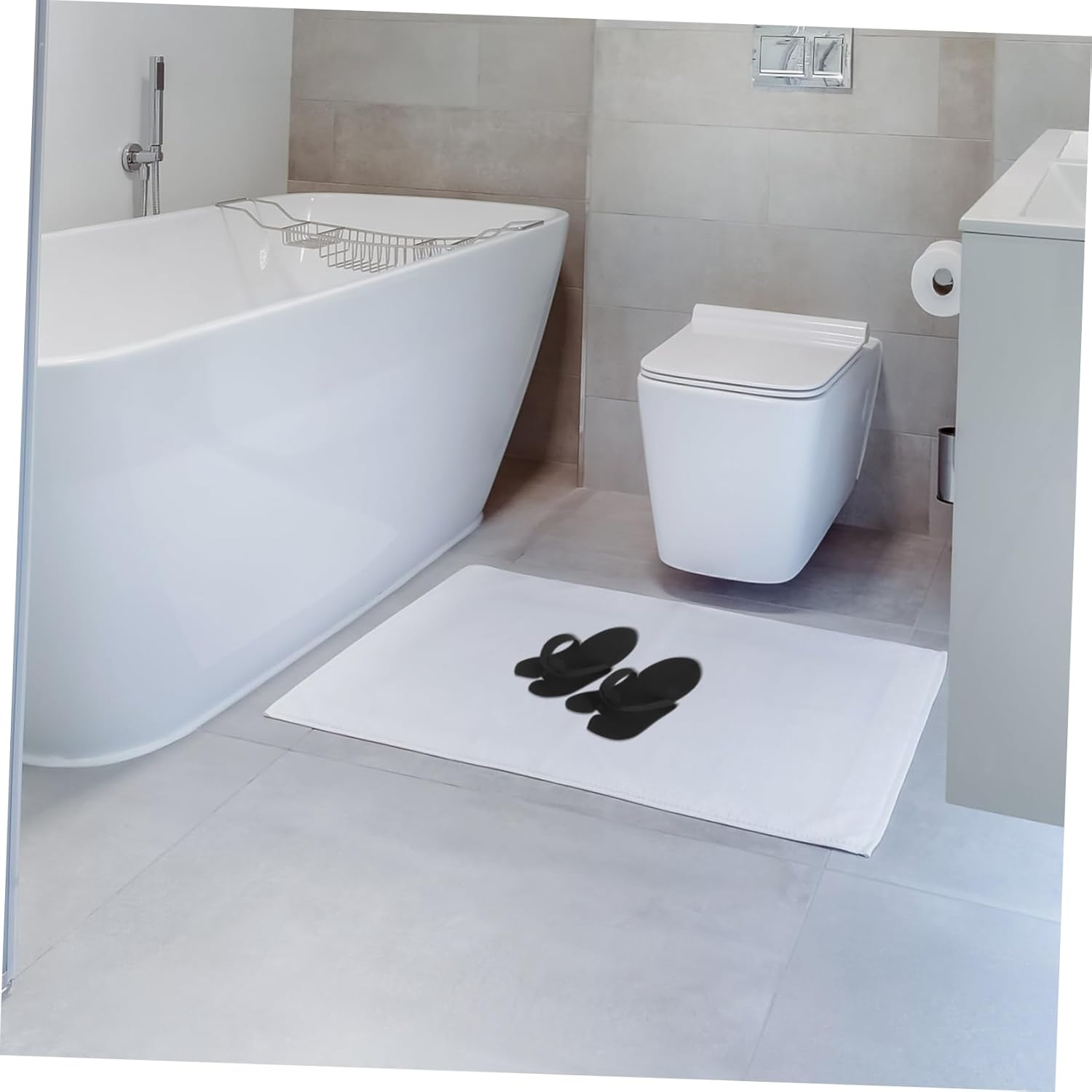 SHERCHPRY 48 Pairs Disposable EVA Pedicure Slippers Design for Spa and Salon Use Women Guest Slippers Soft Supple Material Convenient for Home and Travel image number 2