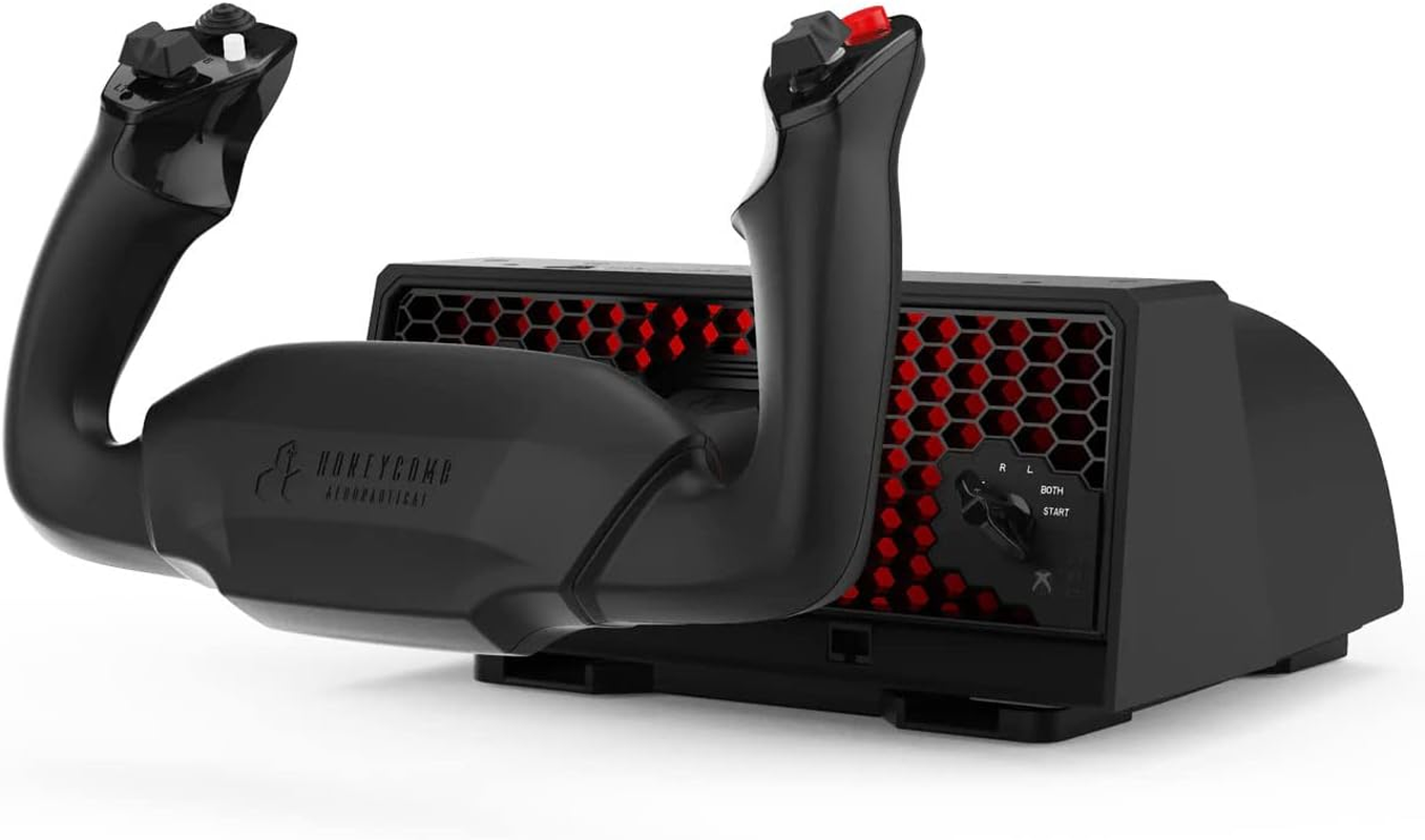 Honeycomb Alpha Flight Controls Yoke & Switch Panel image number 4