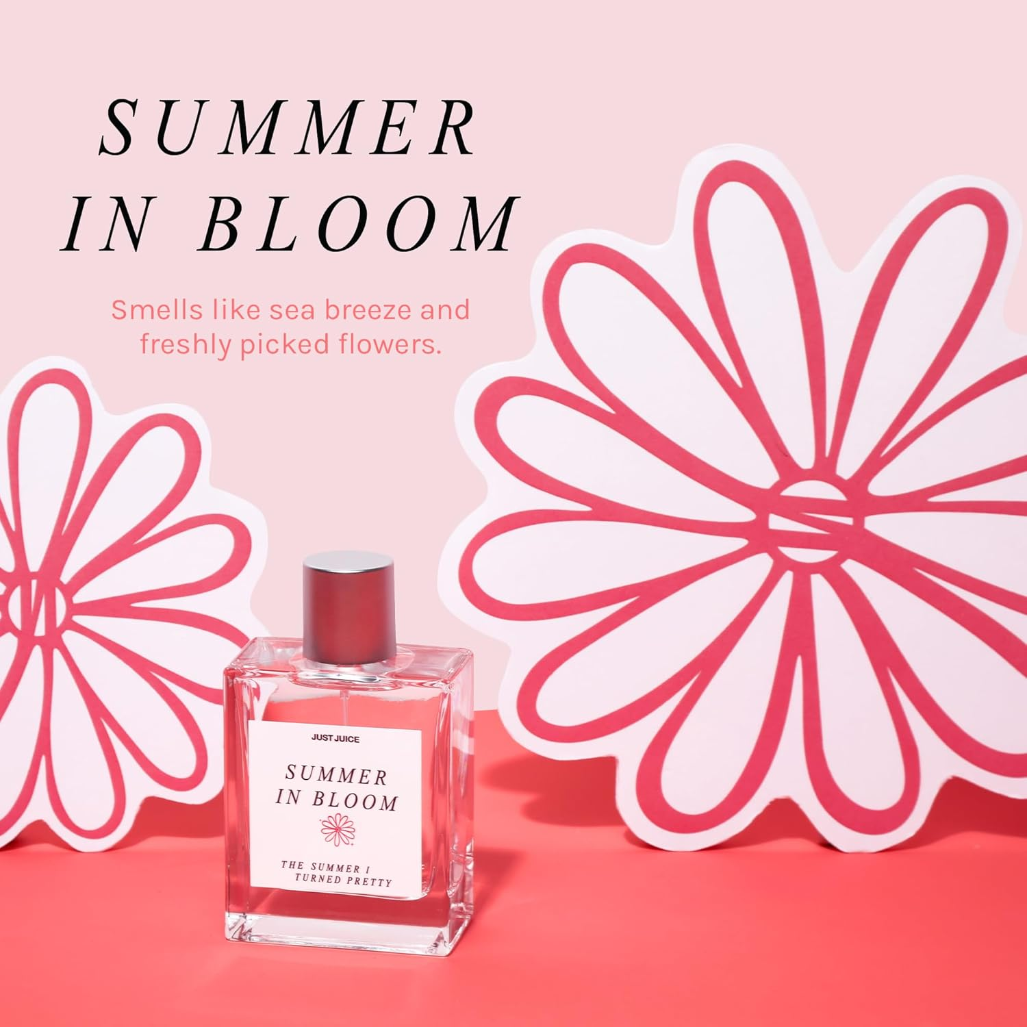 Just Juice - the Summer I Turned Pretty Summer in Bloom Eau De Parfum - Fresh, Sun-Kissed Floral Perfume for Women and Men - 100 Ml