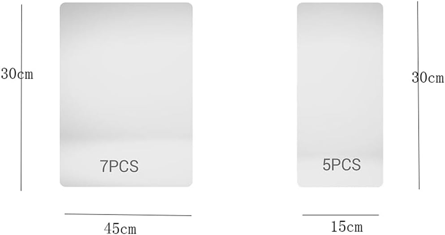 Clear Furniture Protector for Cat Scratching, 12-Pack with 50 Pins, Transparent Shield for Sofas, Doors, Beds image number 2