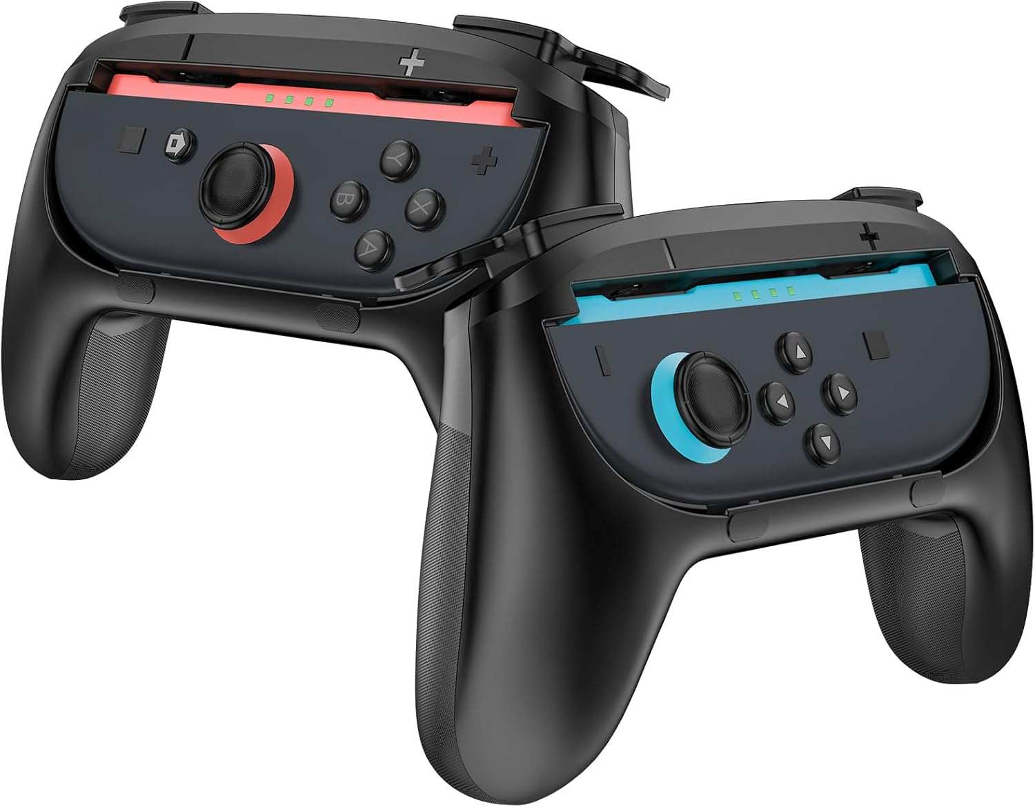 Procase 2 Pack Joy-Con Controller Hand Grips for Nintendo Switch 2 2025 Released, Wear-Resistant Comfort Handles Holder for Joy Cons