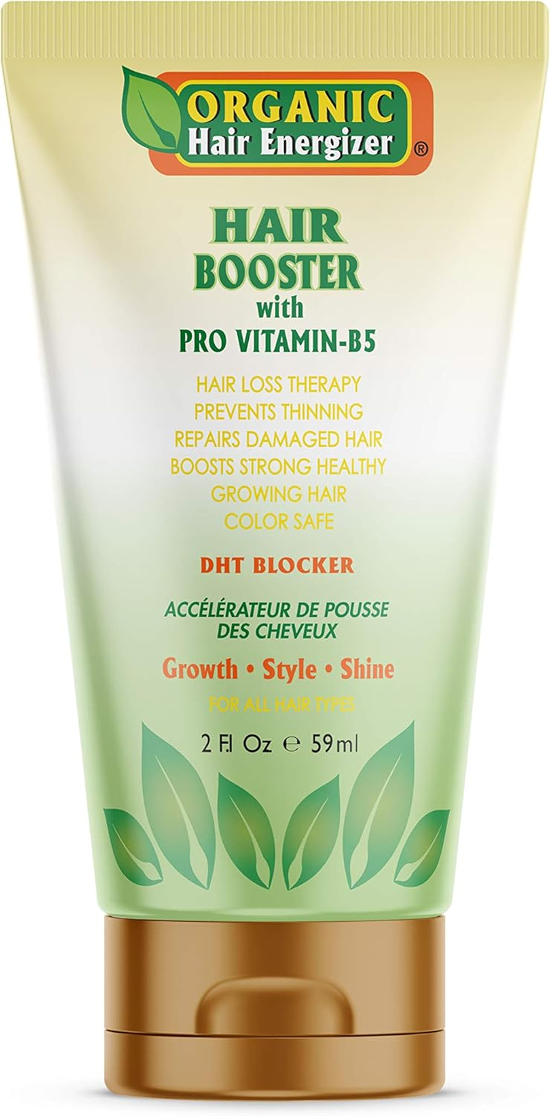 Organic Hair Energizer Hair Growth Booster, 2 Ounce image number 5