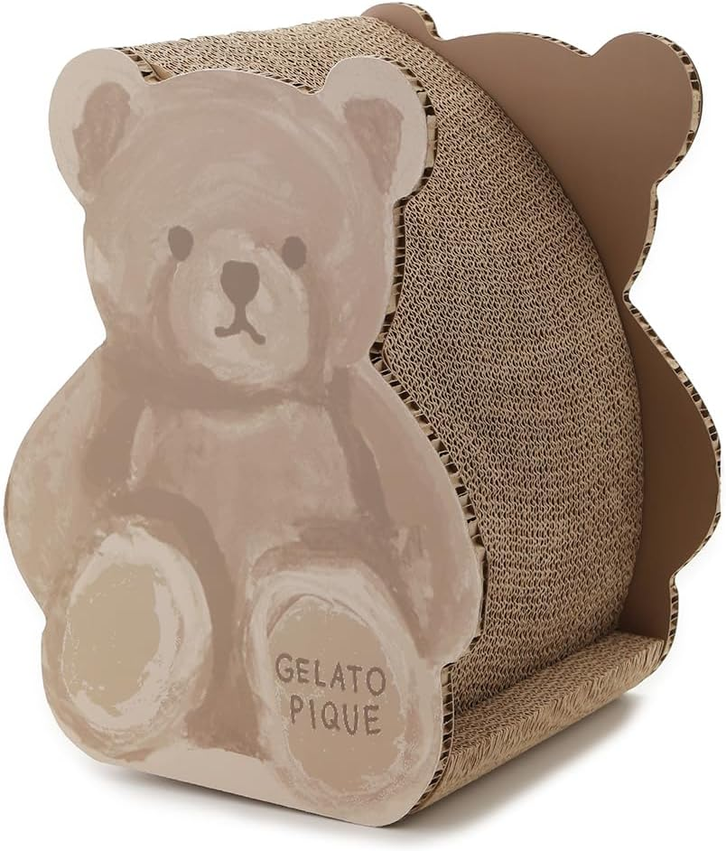 Gelato Pique Cat & Dog PAGG249099 BRW F Bear Motif Nail Sharpener, Braun, F image number 6