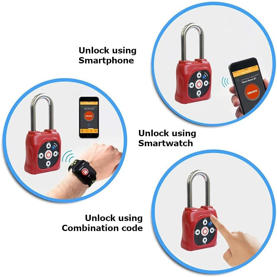 Egeetouch Smart Lockout Tagout Padlock image number 1