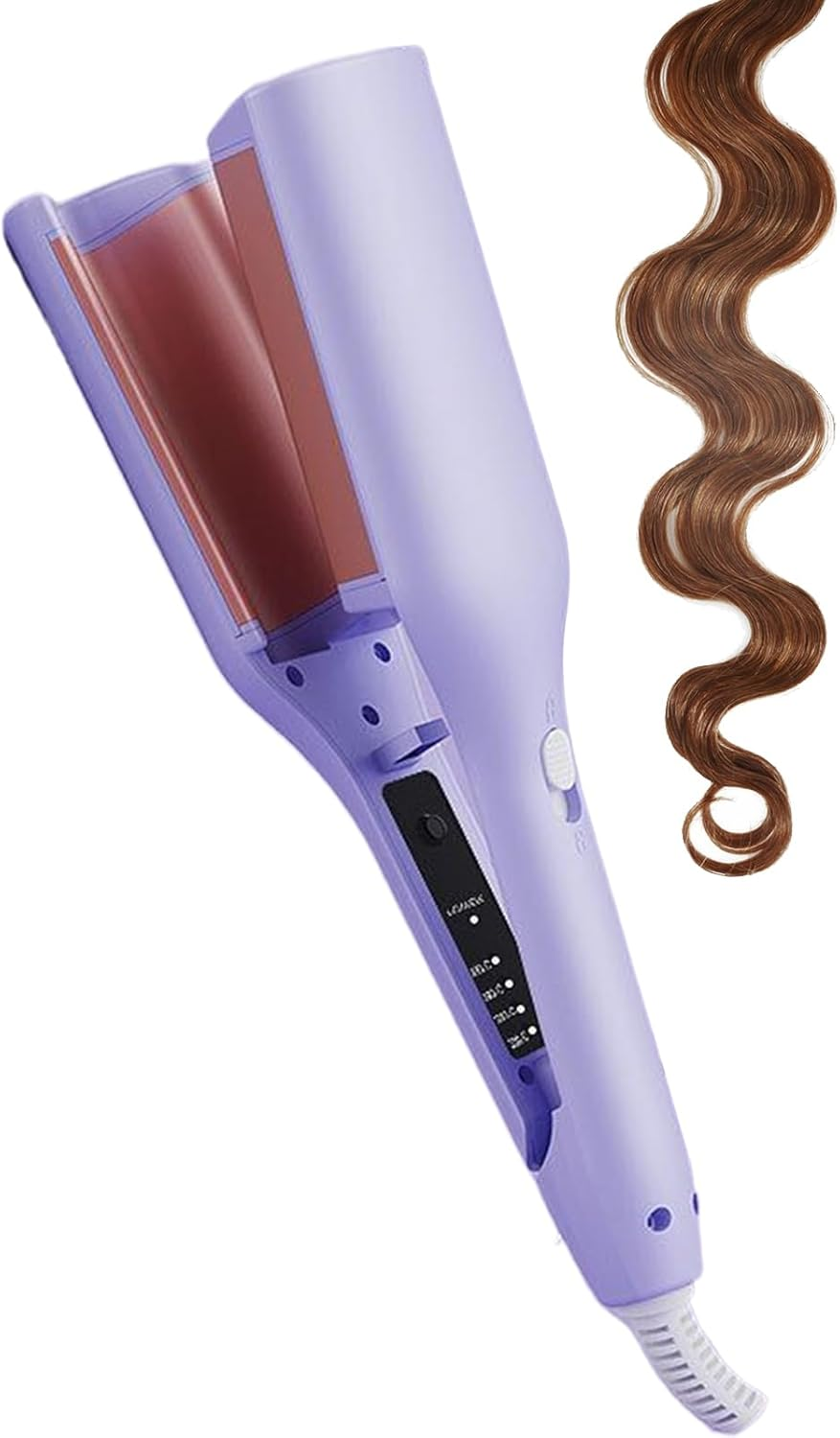 Tktouci Curling Iron | Portable Negative Ion Hair Styling Tool,Anti-Scalding Hairdressing Tool for College Students Vacation Wives Home Hairstylist Fashion Enthusiast Girls Bride