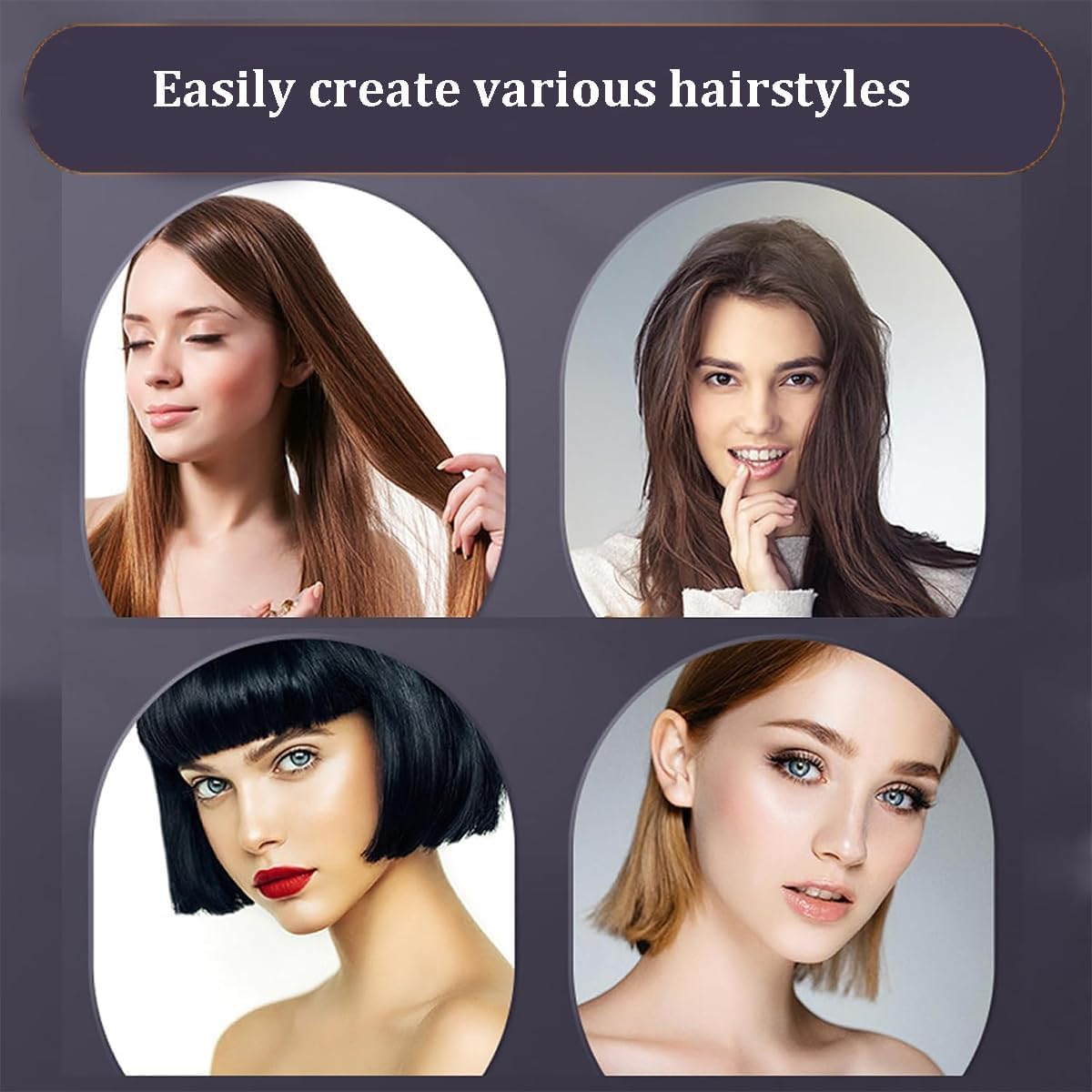 Portable Straightener Brush - Gobrush Pro, Go Brush Pro Straightener Rechargeable & Cordless Mini Hair Straightener Comb,Portable Straightening Brush for Travel (White) image number 6