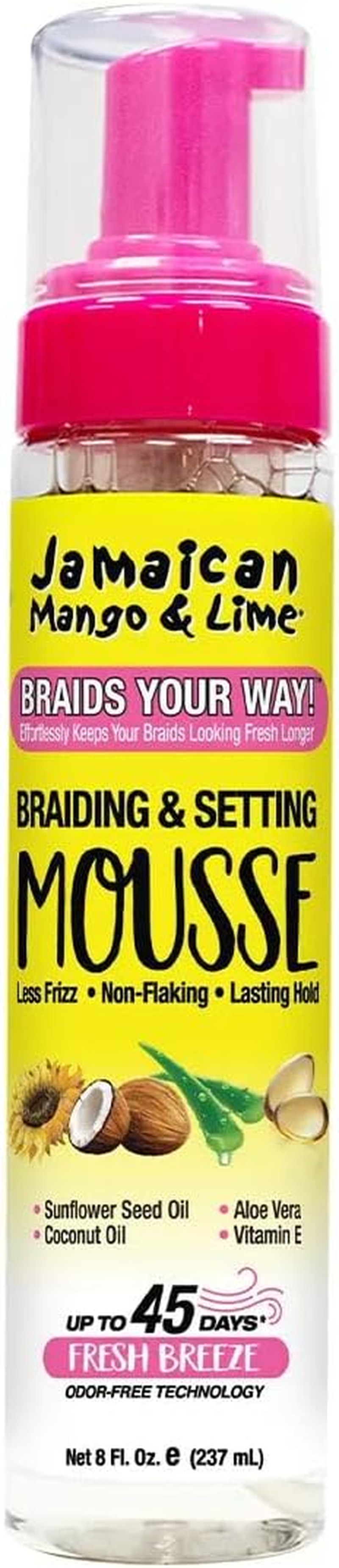 Jamaican Mango & Lime Braid Shine Molding Mousse 237Ml(8Oz) image number 3