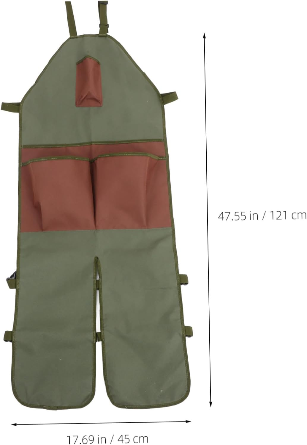 Gardening Apron with Pockets for Men and Women Oxford Cloth Garden Trimming Apron Berry Fruits Picking Pouch Practical Garden Supply for Outdoor Use image number 6