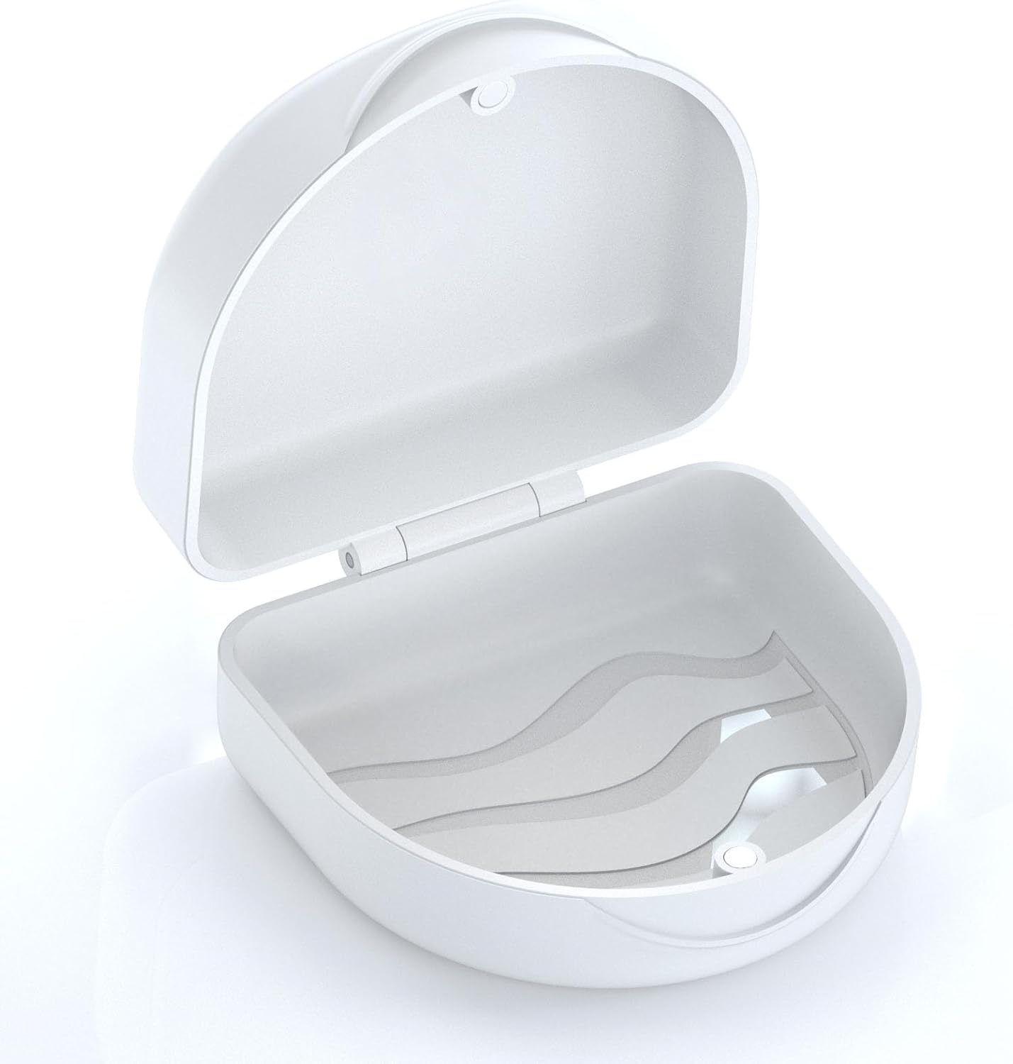 Orthodontic Mouthguard Case Dental Retainer Case-Pink