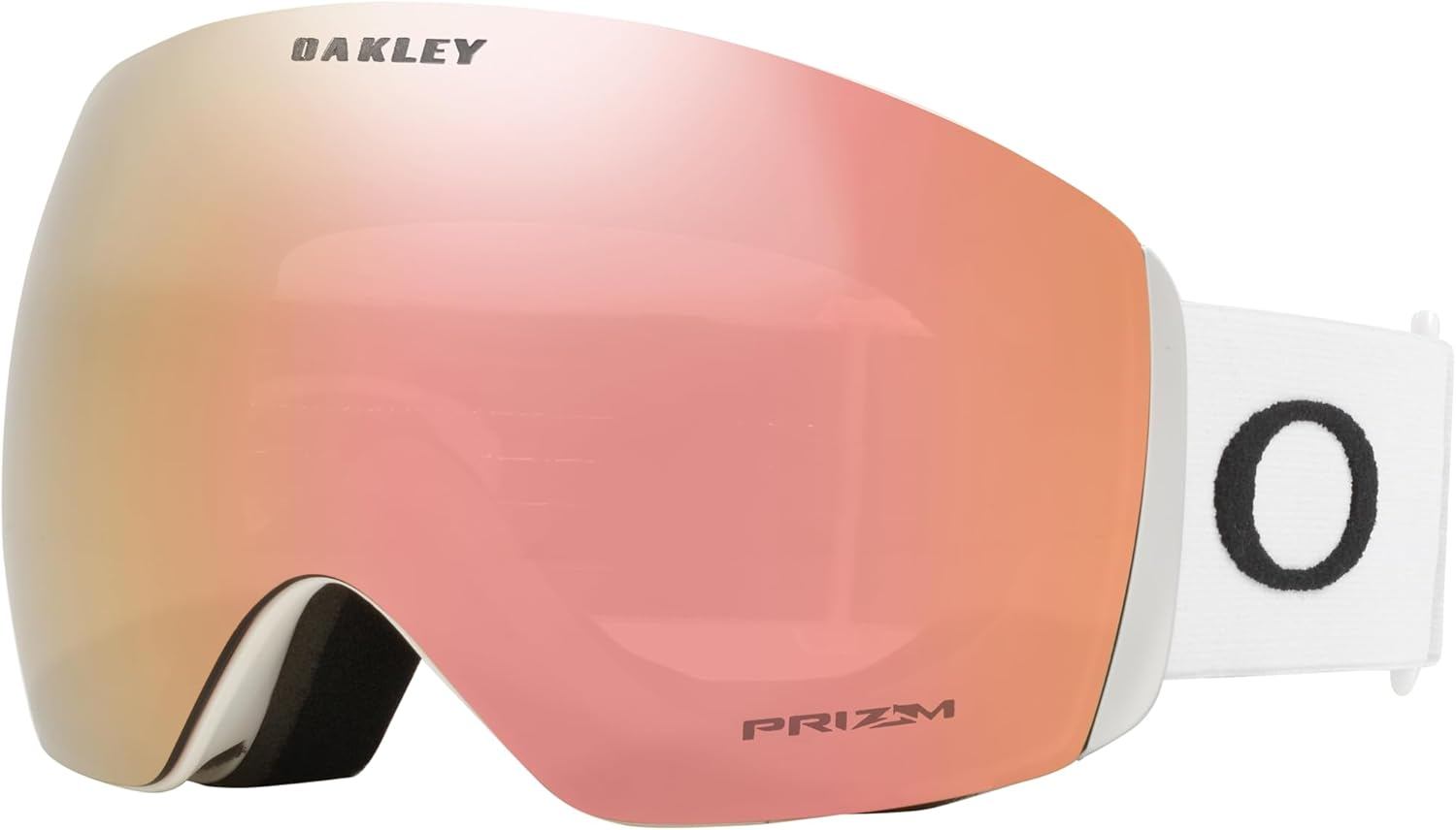 Oakley FLIGHT DECK L Unisex Adult Goggles - Matte Black Strap/Prizm Snow Garnet Lens image number 2