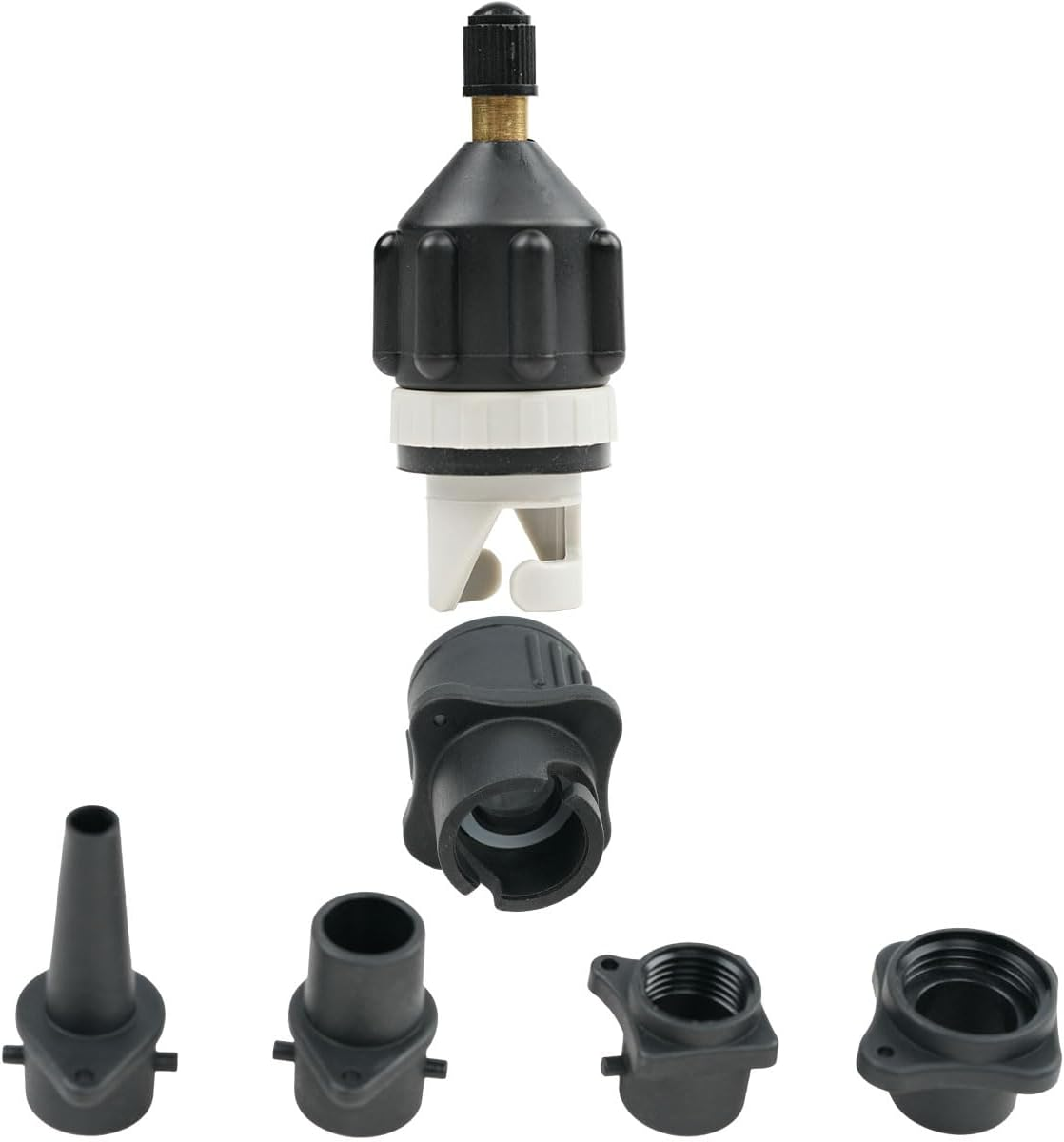 Yavzevlqi Sup Pump Adapter Paddle Board Pump Adapter and Air Pump Adapter Nozzles for Kite/Boston Valve Adapter Standard Conventional Spoke Plate Attachment Multitools Air Pump Nozzles image number 5