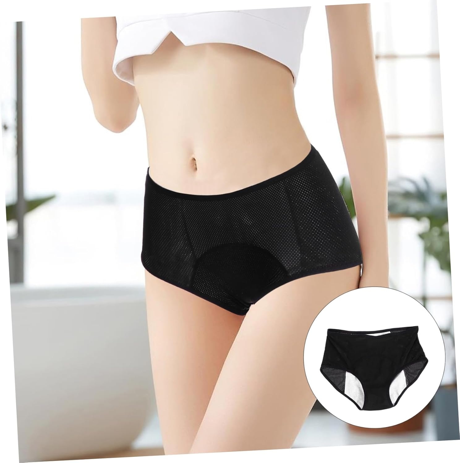 Menstrual Briefs for Women Leak Design Comfortable for Everyday Use for Girlfriends during Menstruation image number 3