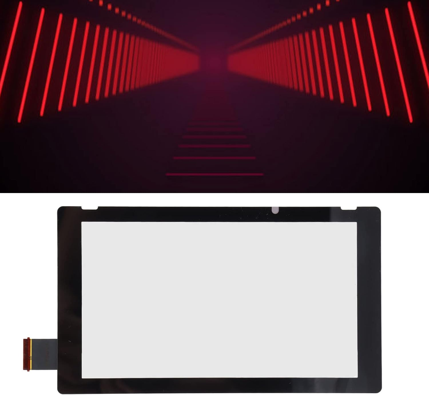 Touch Digitizer Glass for Switch, Touch Screen Panel Digitizer Replacement Screen Protector for Switch Touch Screen Digitizer for Switch image number 1