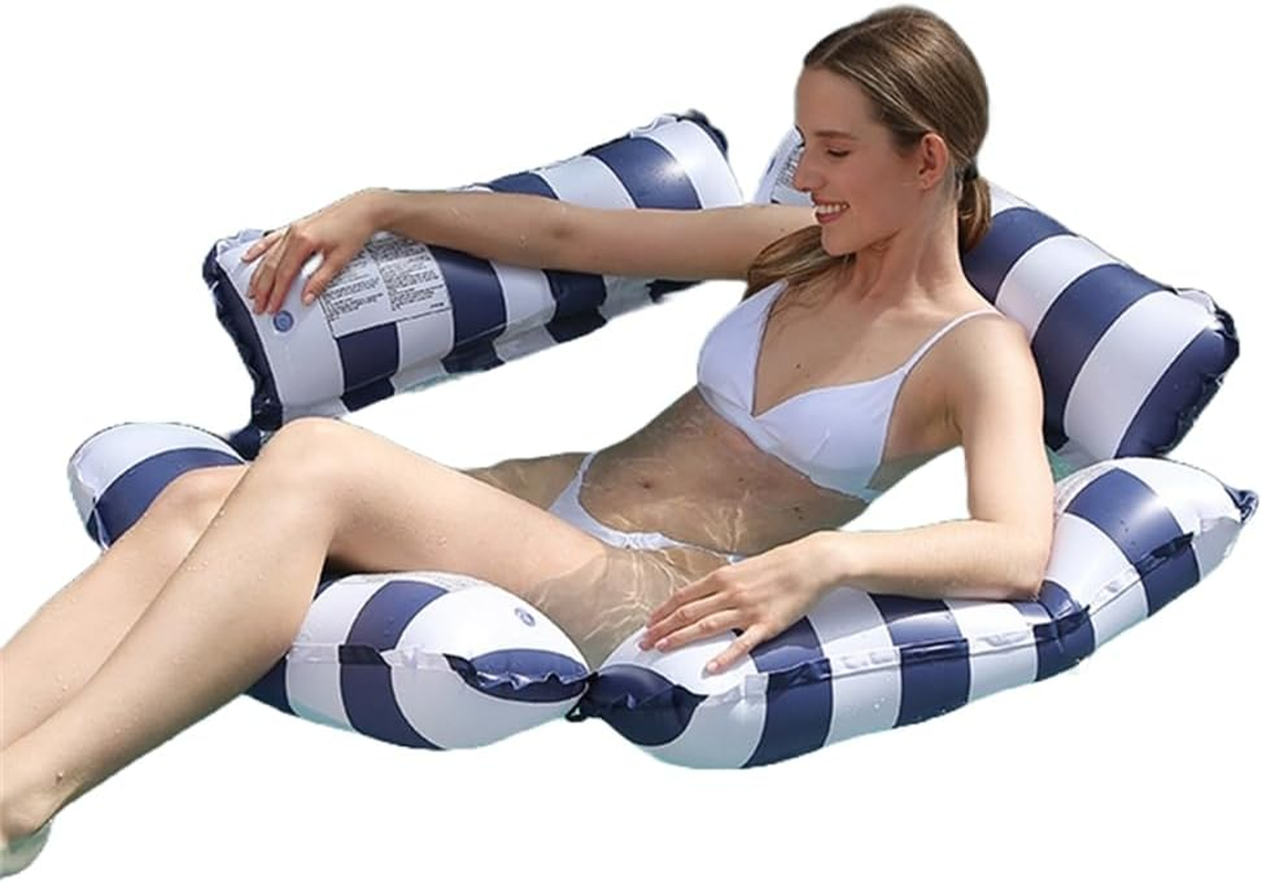 Baronhong Inflatable Swimming Aids for Adults, 4 in 1 Multipurpose Swimming Aid for Pool, Water Hammock for Adults, Pool, Lake, Beach