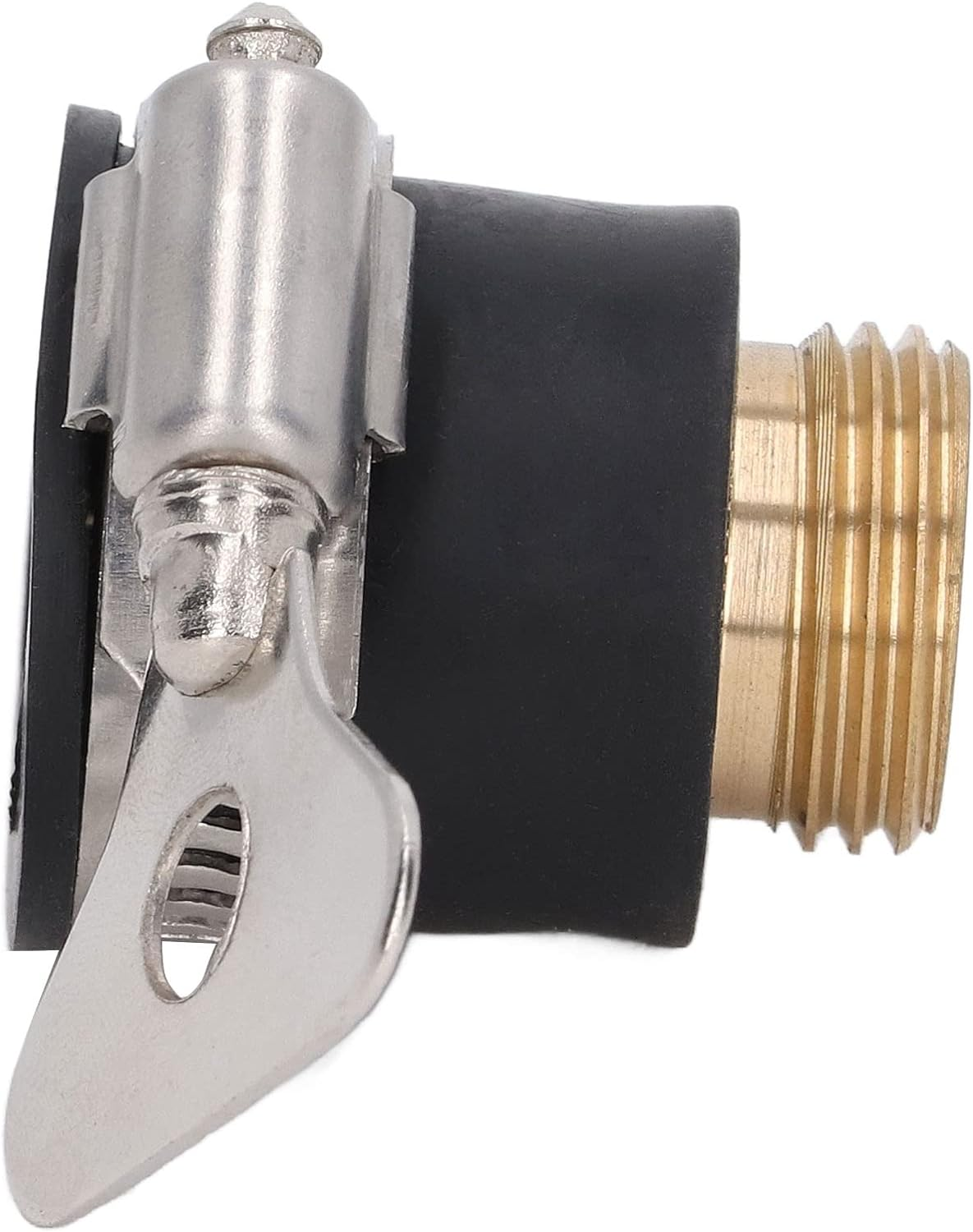 Universal Brass Faucet Tap Connector Adapter Quick Joint 1/2In for Garden and Kitchen Water Hose Pipe image number 5