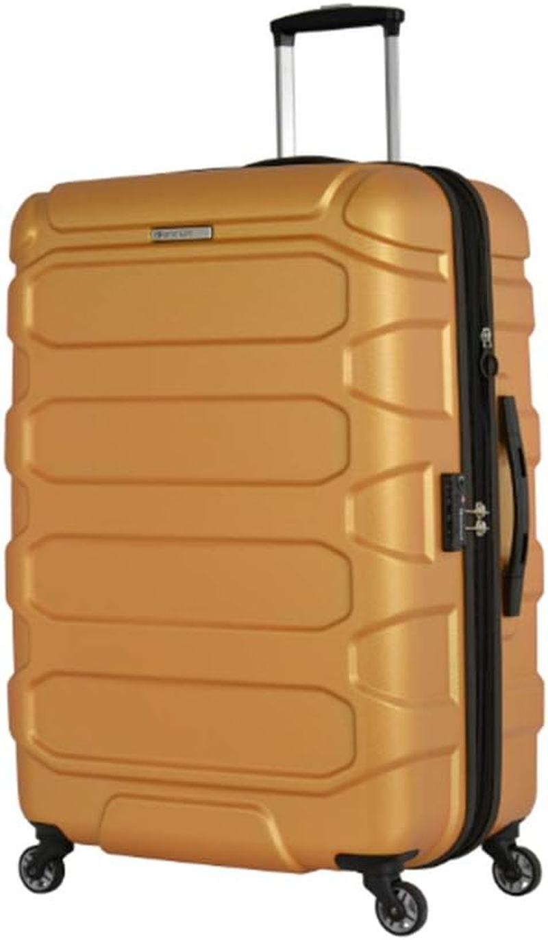 Eminent Move Lite - 74Cm Large Expandable Luggage - 25% More Room! 3 Year Armour Warranty (Orange)