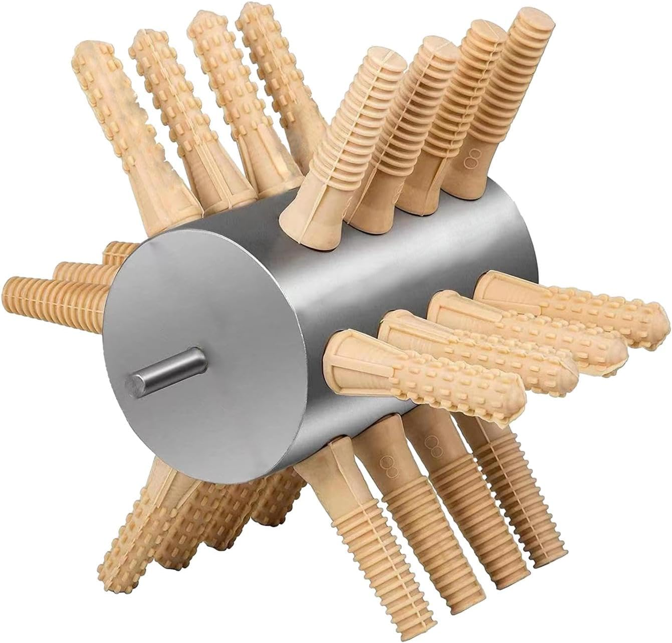 Leefasy Farm Chicken Plucker Poultry Feather Removal Practical Bird Defeathering Labor Saving for Poultry Duck Goose, 24 Fingers Large image number 3