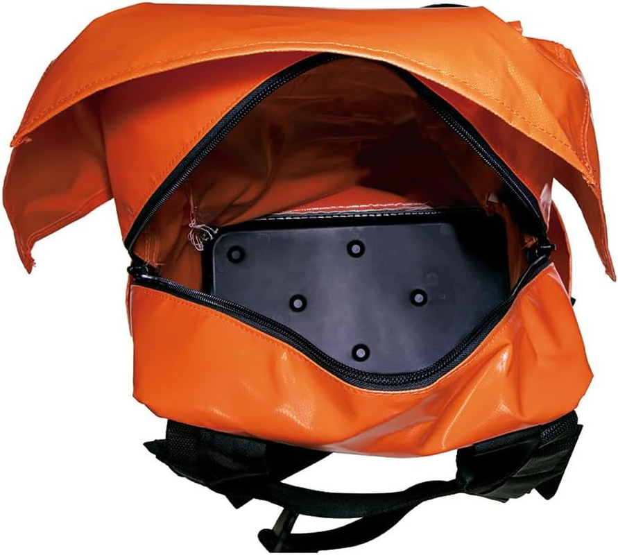 Klein Tools 5185ORA Lineman Backpack, Orange image number 3
