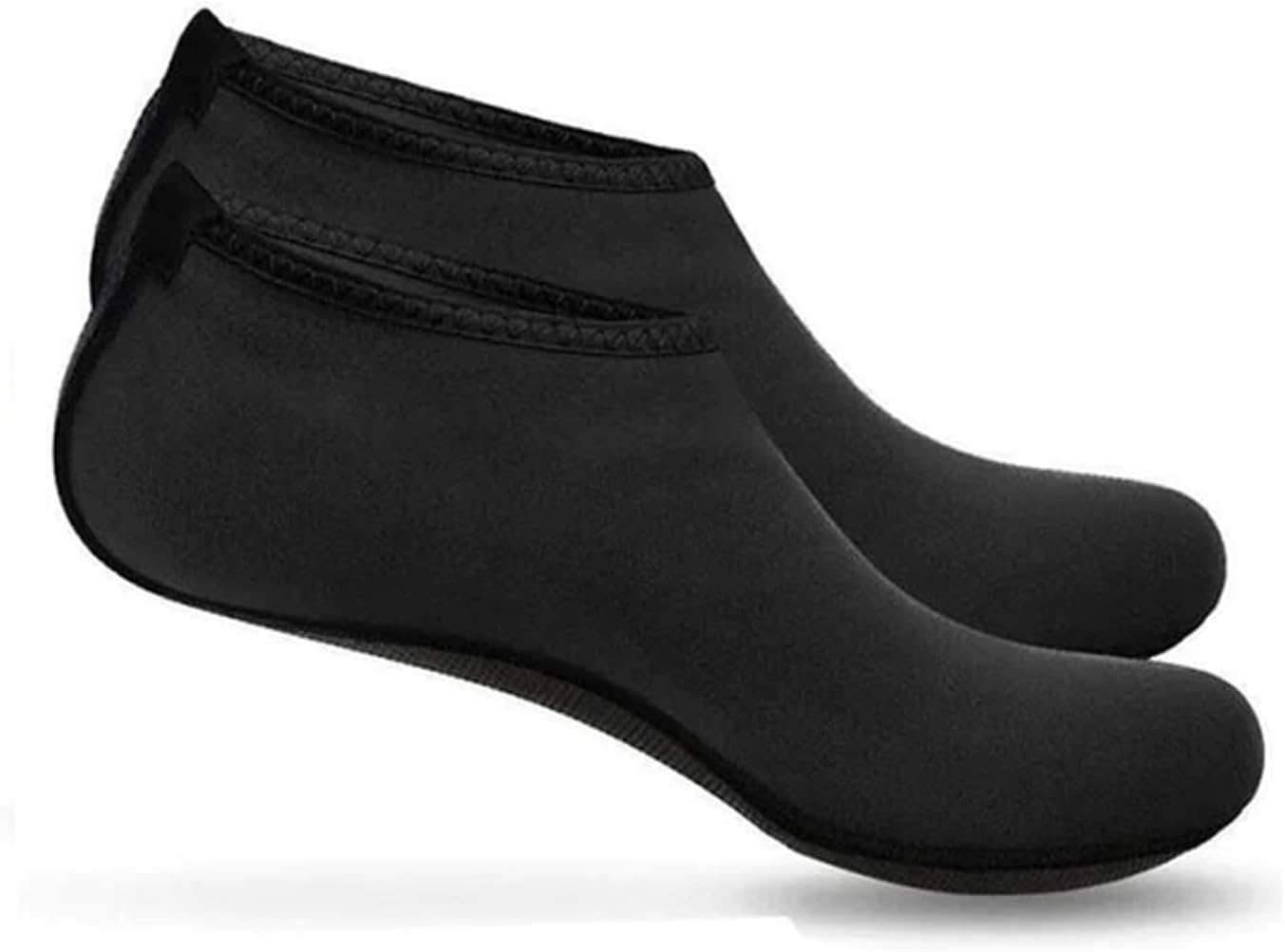 EZONEDEAL Water Shoes Swimming Mens Womens Summer Swim Barefoot Socks Skin Shoes for Beach Snorkeling Surfing Diving Yoga Exercise-Black S,M,L