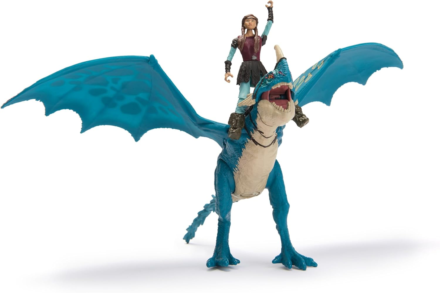 Dreamworks Dragons, How to Train Your Dragon, Deadly Nadder & Astrid, Viking Duo Action Figures, Kids Toys for Boys Ages 4 and Up image number 1