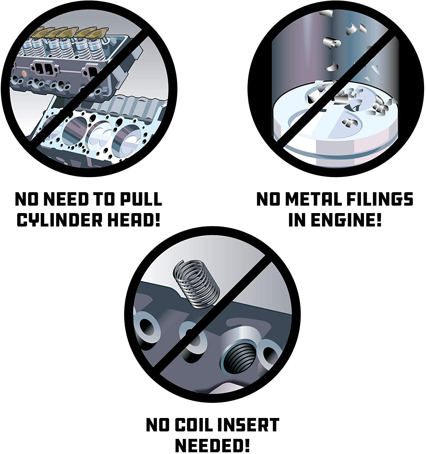 Powerbuilt 18Mm Back Tap Spark Plug Thread Repair Tool - 691381 image number 2