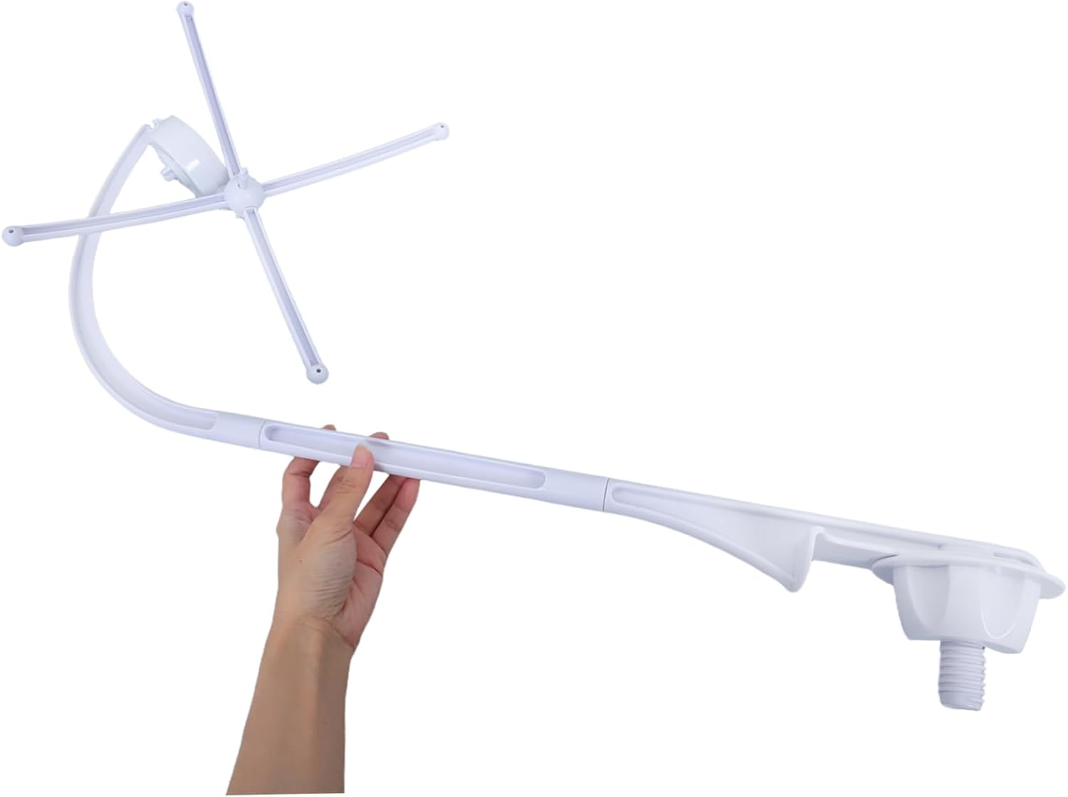 Generic 1 Set Adjustable Mobile Arm for Crib Versatile Bed Bell Bracket with Quick Assembly for Sensory Experience Compatible with Cribs and Mobiles