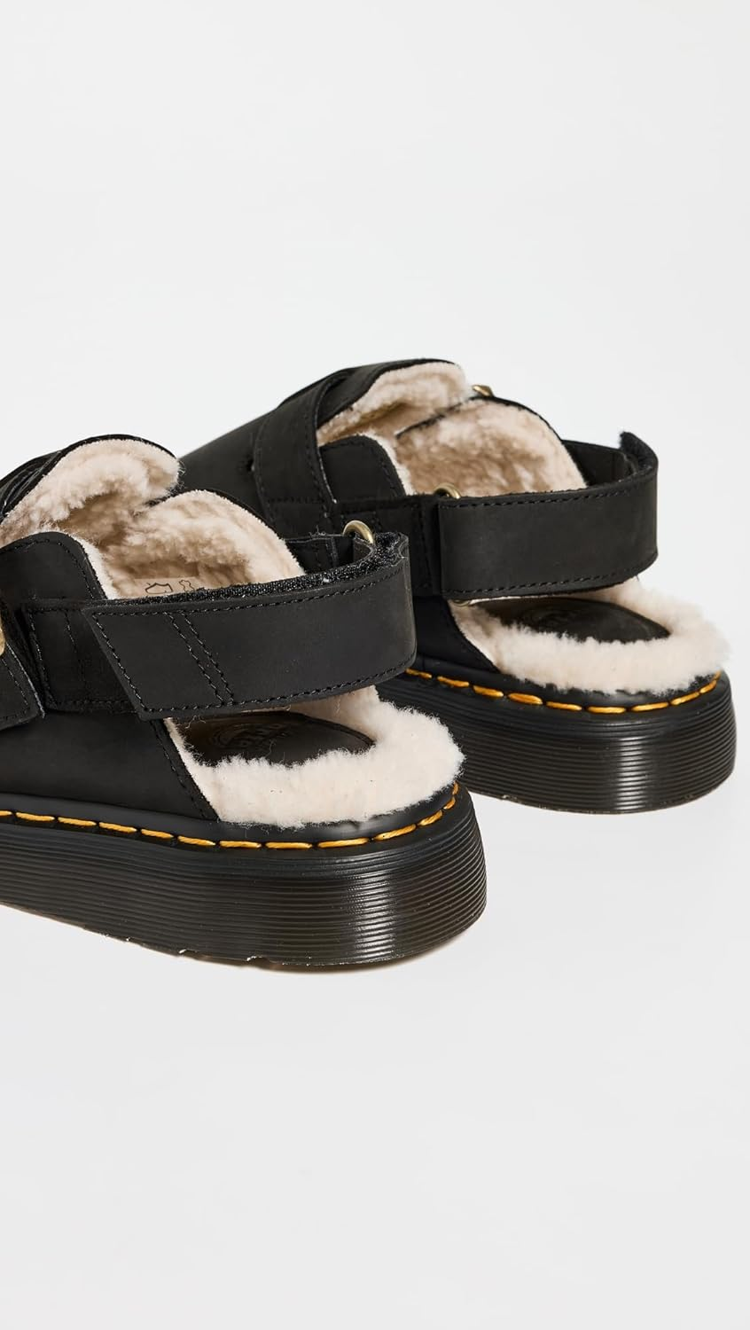 Dr. Martens Jorge II Black Leather Mules, UK Size: image number 2