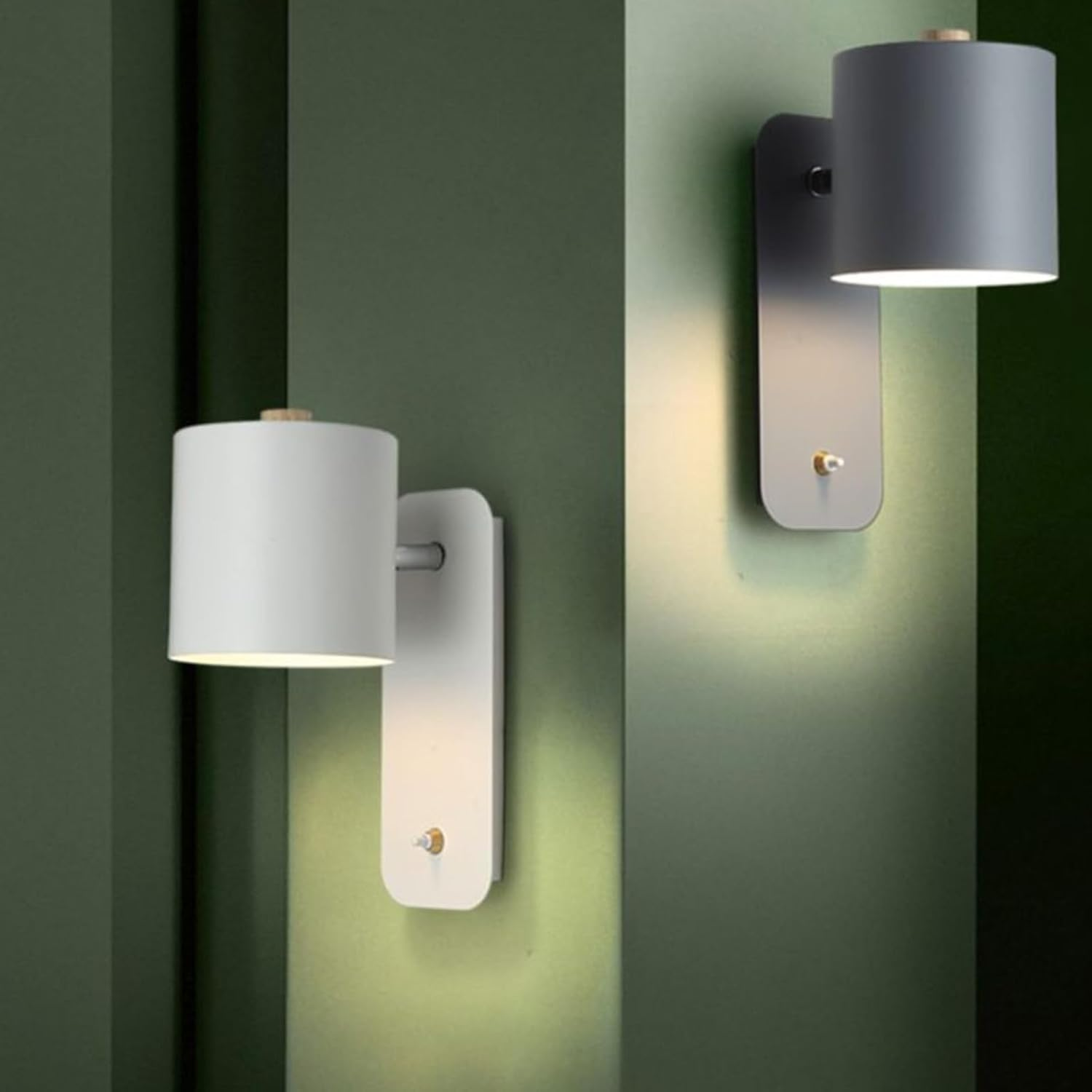 LED Outdoor Wall Light IP65 Waterproof Long Wall Lamp Black Minimalist Exterior Wall Sconce Aluminum outside Indoor for Gardens Villa Stairs Patio Garage Living Room (Natural Light,41Cm) XXZ