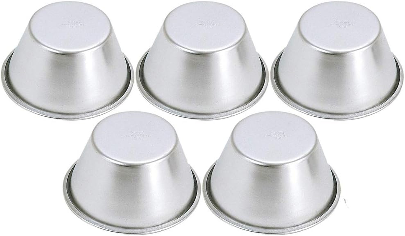 Kai Corporation DL6237 Jelly Mold, Silver, 2.8 X 2.8 X 1.4 Inches (7 X 7 X 3.5 Cm), Made in Japan, Set image number 1