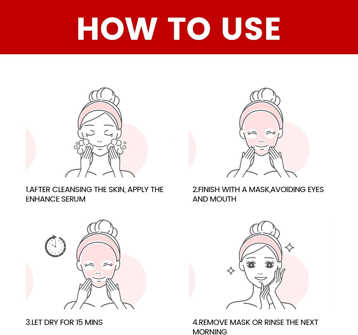 KISSIO Collagen Wrapping Mask Set,Enhance Serum and Peel off Facil Mask for Elasticity,Hydrating,Glowing and Plumping Skin,Face Mask with Collagen,Peptide and Niacinamide,Skin Care image number 3