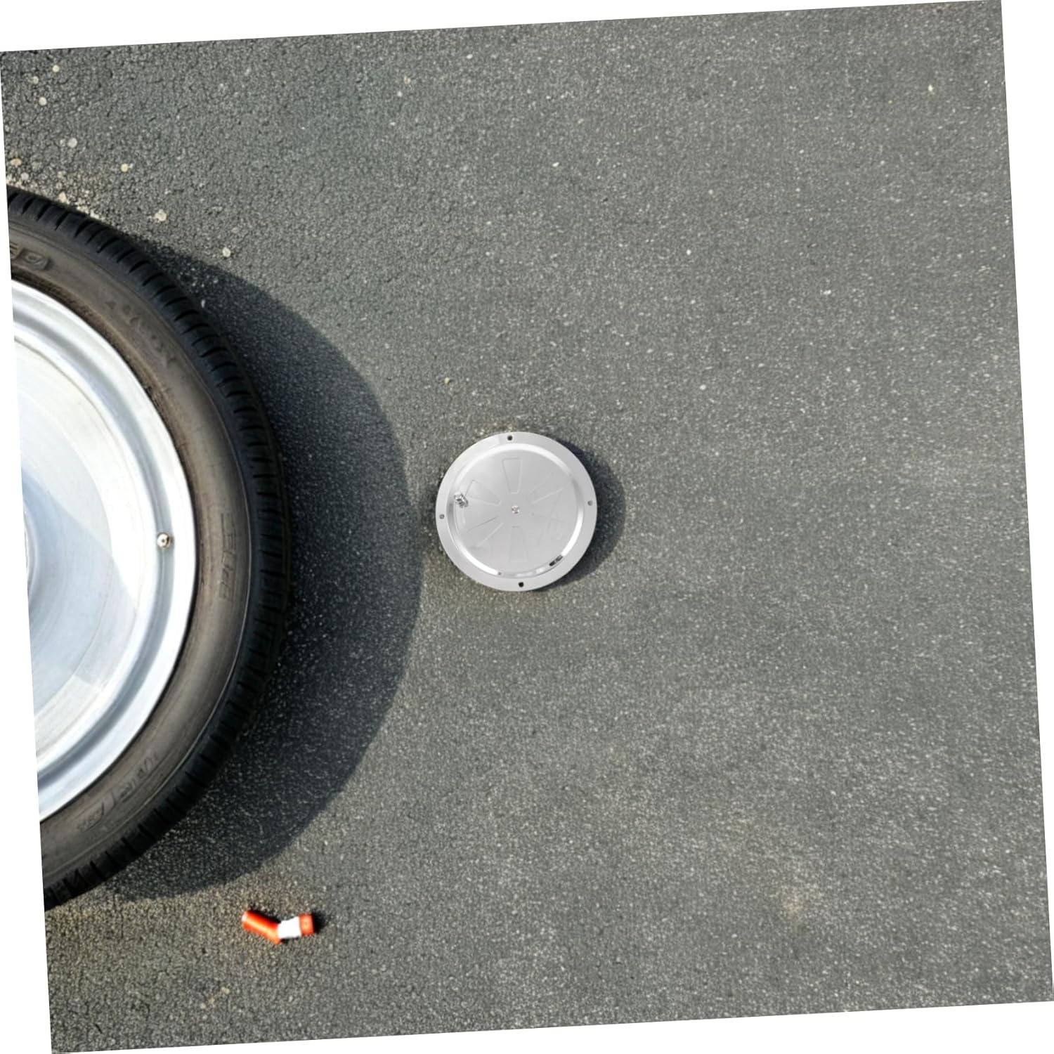 2Pcs Stainless Steel round Louver Vent Covers with Butterfly Knob Manual Airflow Control and Rv Ventilation Plates for Yachts and Vehicles image number 2