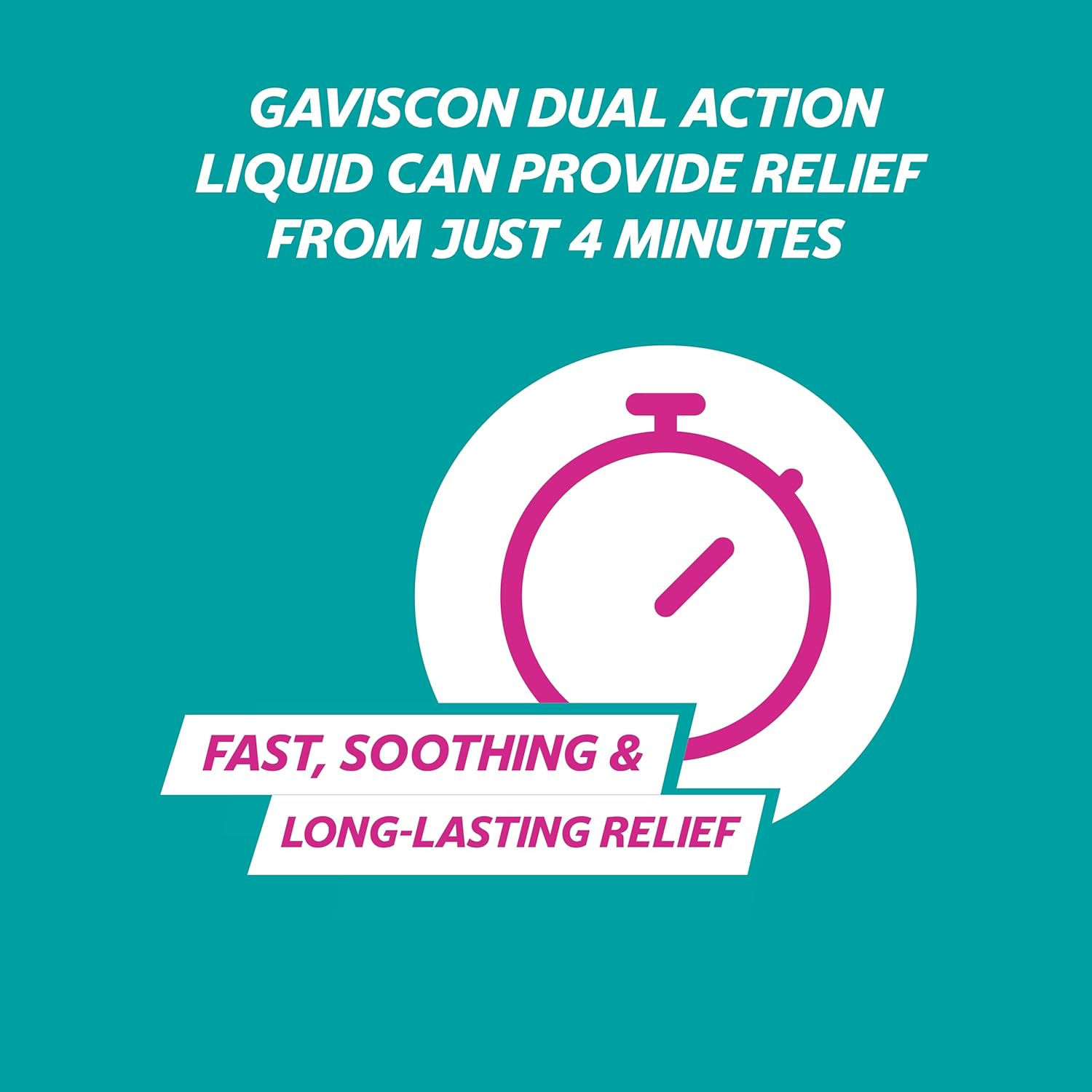 Gaviscon Dual Action Heartburn and Indigestion Relief Liquid Mixed Berry 500Ml image number 2