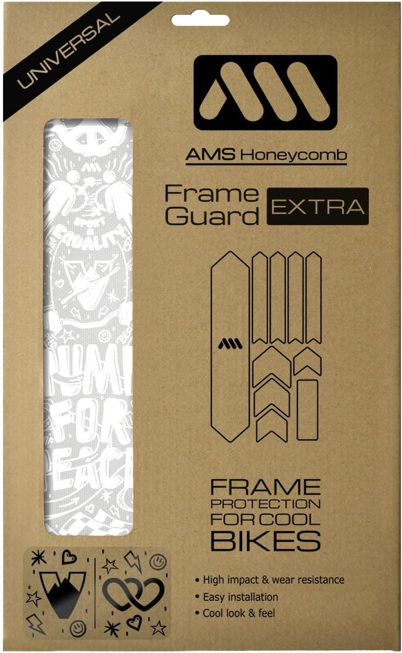 All Mountain Style AMS High Impact Frame Guard Extra Collaborations &ndash; Protects Your Bike from Scratches and Dings