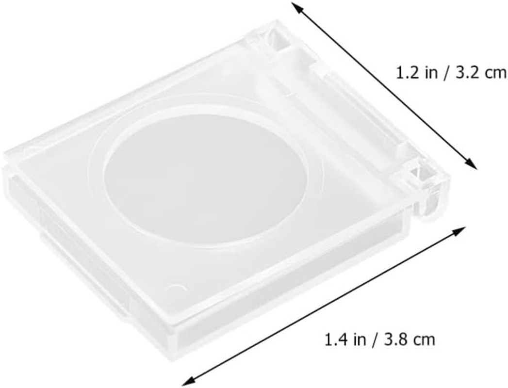 Zerodeko Push Button Guard Plastic Push Power Button Cover: 4Pcs Replaceable Button Covers Wear Resistant Button Protectors Protectors Receptacle Outlet Covers image number 2