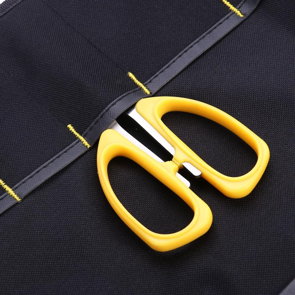 Pouch Bag Purses Mechanic Tools Tool Bag Tool Pouch Canvas Tote Zipper for Men Spanner Pocket Zippered Kit Plier Screwdriver Spanner Carry Case Men'S Wrench Outdoor - Red image number 7