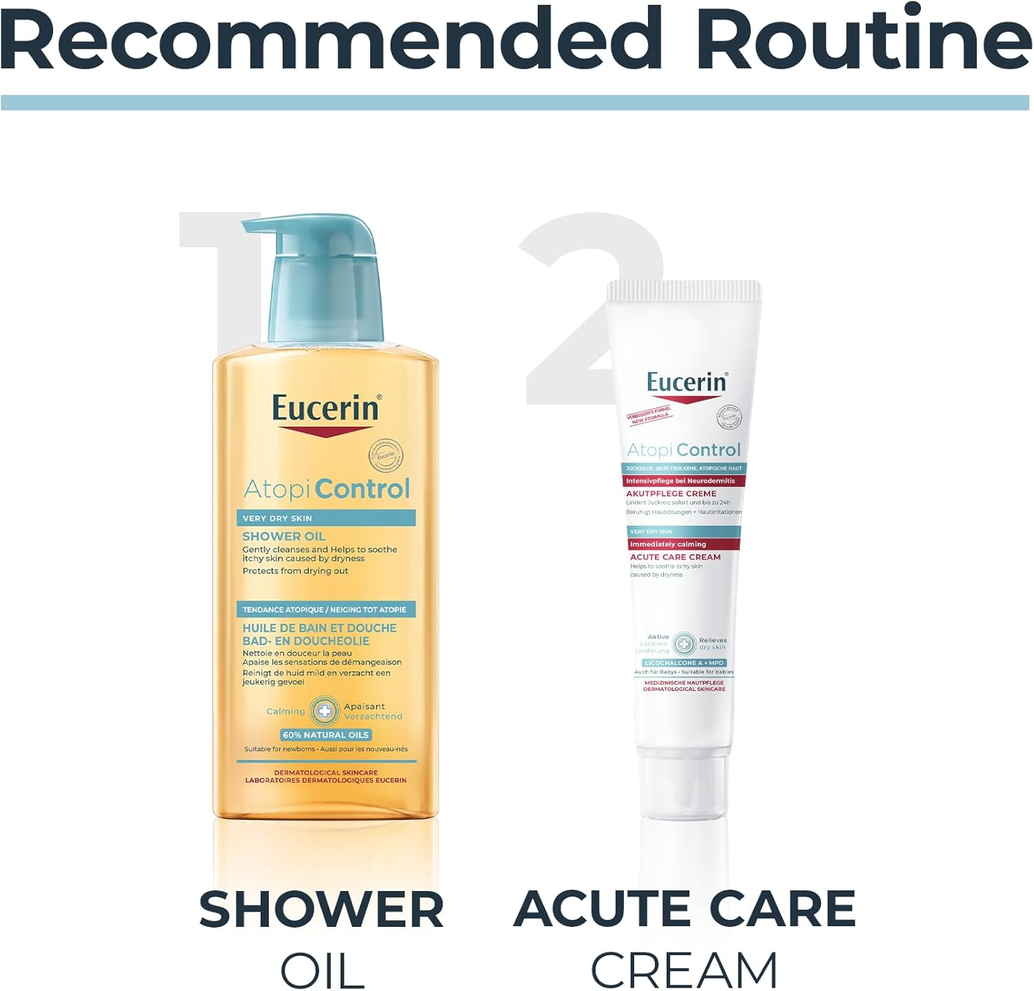 Eucerin Atopicontrol Intensive Calming Cream, 40 Ml (Pack of 1) image number 4