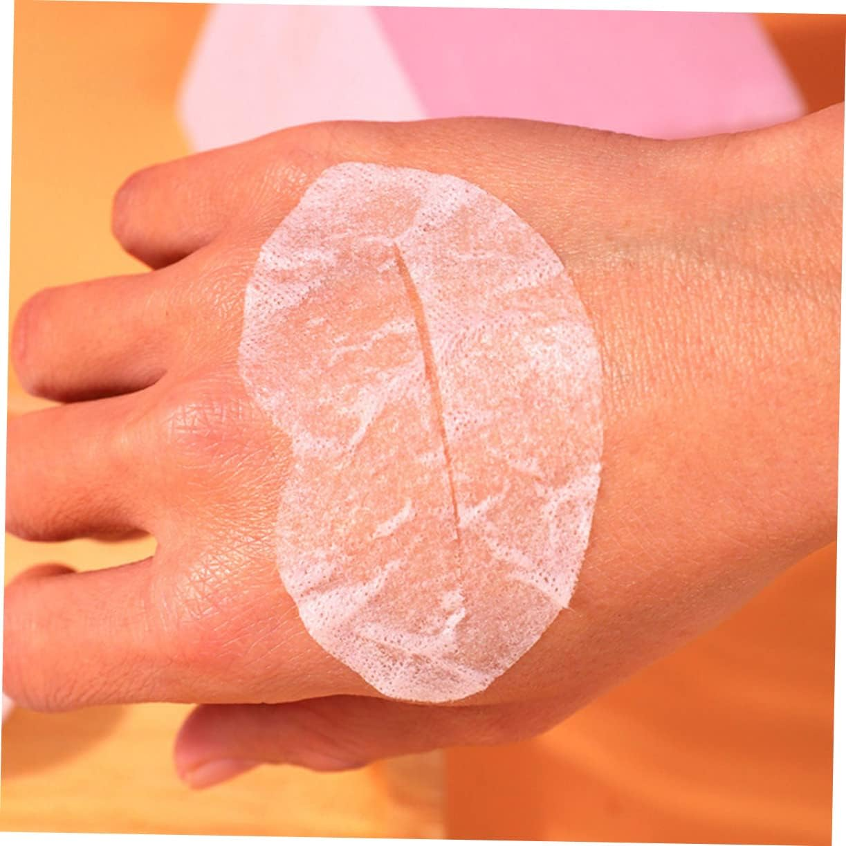 HONMEET Diy Lip Mask Paper 1000 Pcs Moisturizing Lip Film Breathable Paper Comfortable Easy to Tear Ideal for Travel image number 1