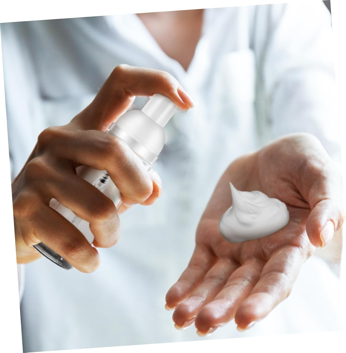 UTHCLO 20Pcs Mousse Bottle Reusable Soap Dispenser Foaming Hand Soap Dispenser Soap Dispenser Bathroom Foam Hand Soap Dispenser Foaming Bottle Foaming Soap Pump Foam Bottles Hand Bottles